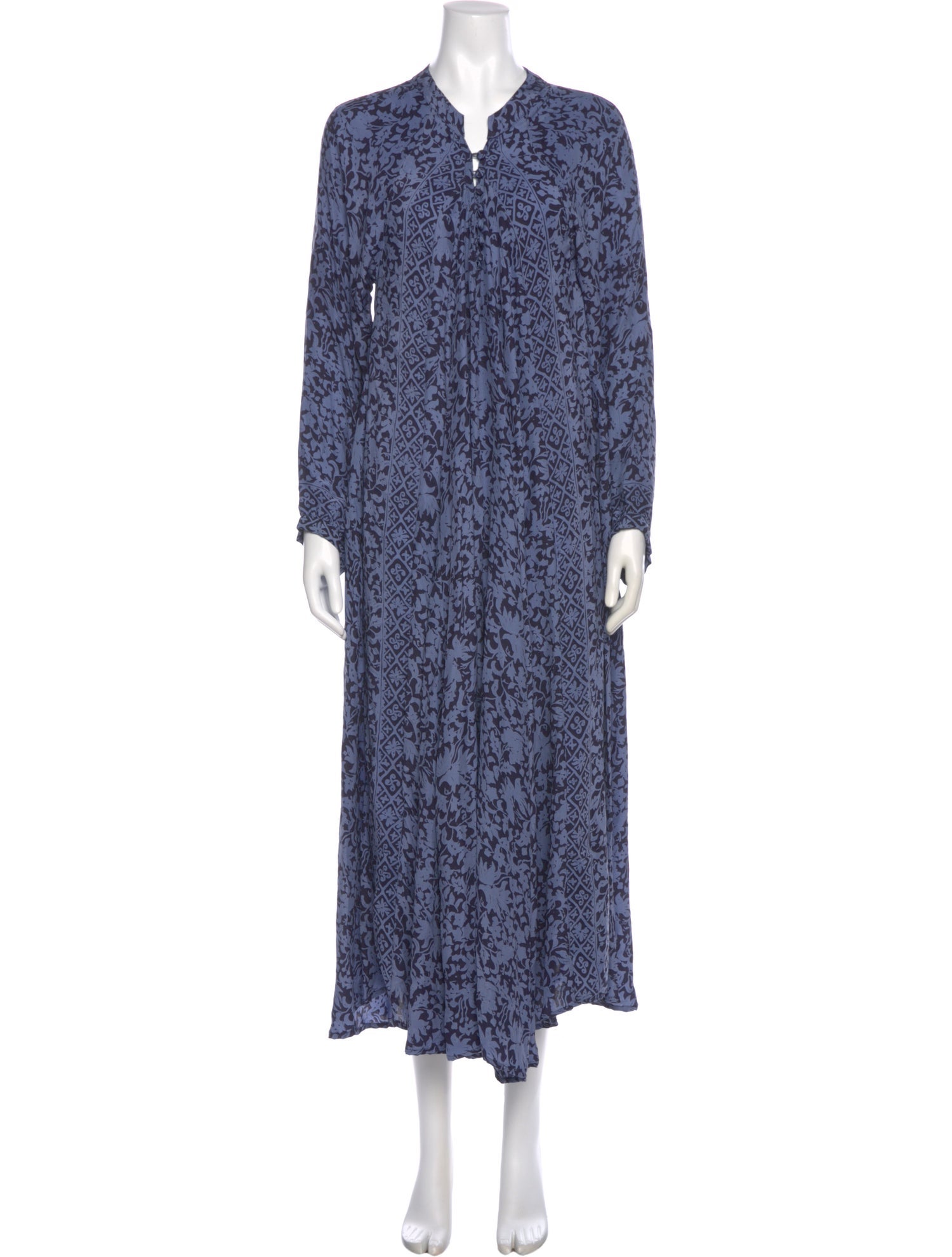Natalie Martin Silk Long Dress