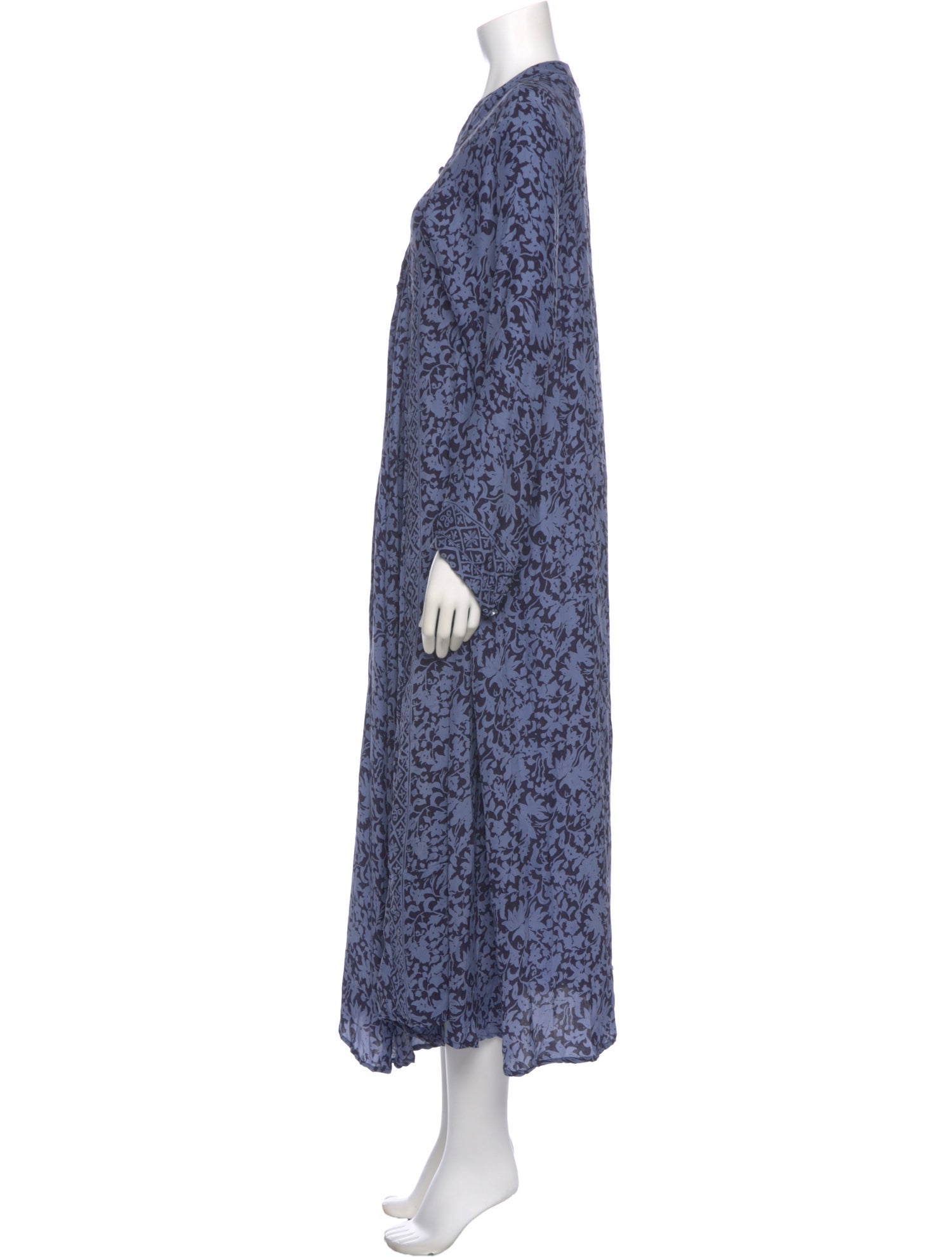 Natalie Martin Silk Long Dress