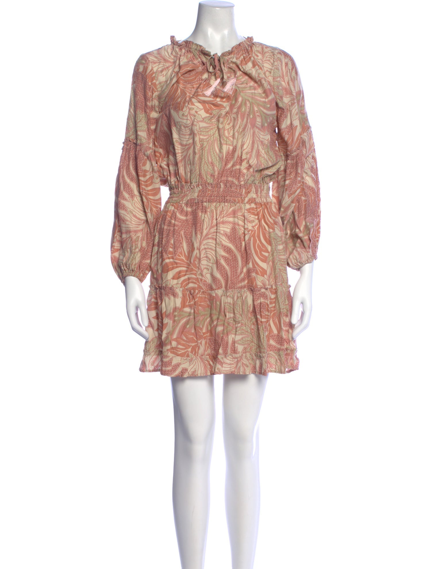 Natalie Martin Printed Mini Dress