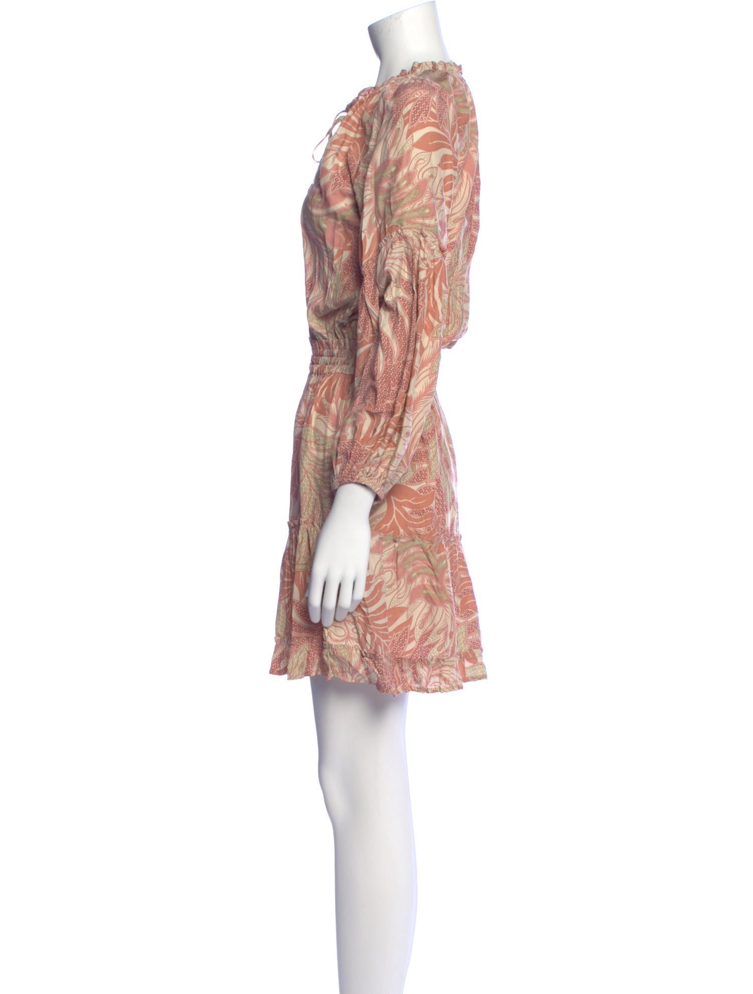 Natalie Martin Printed Mini Dress