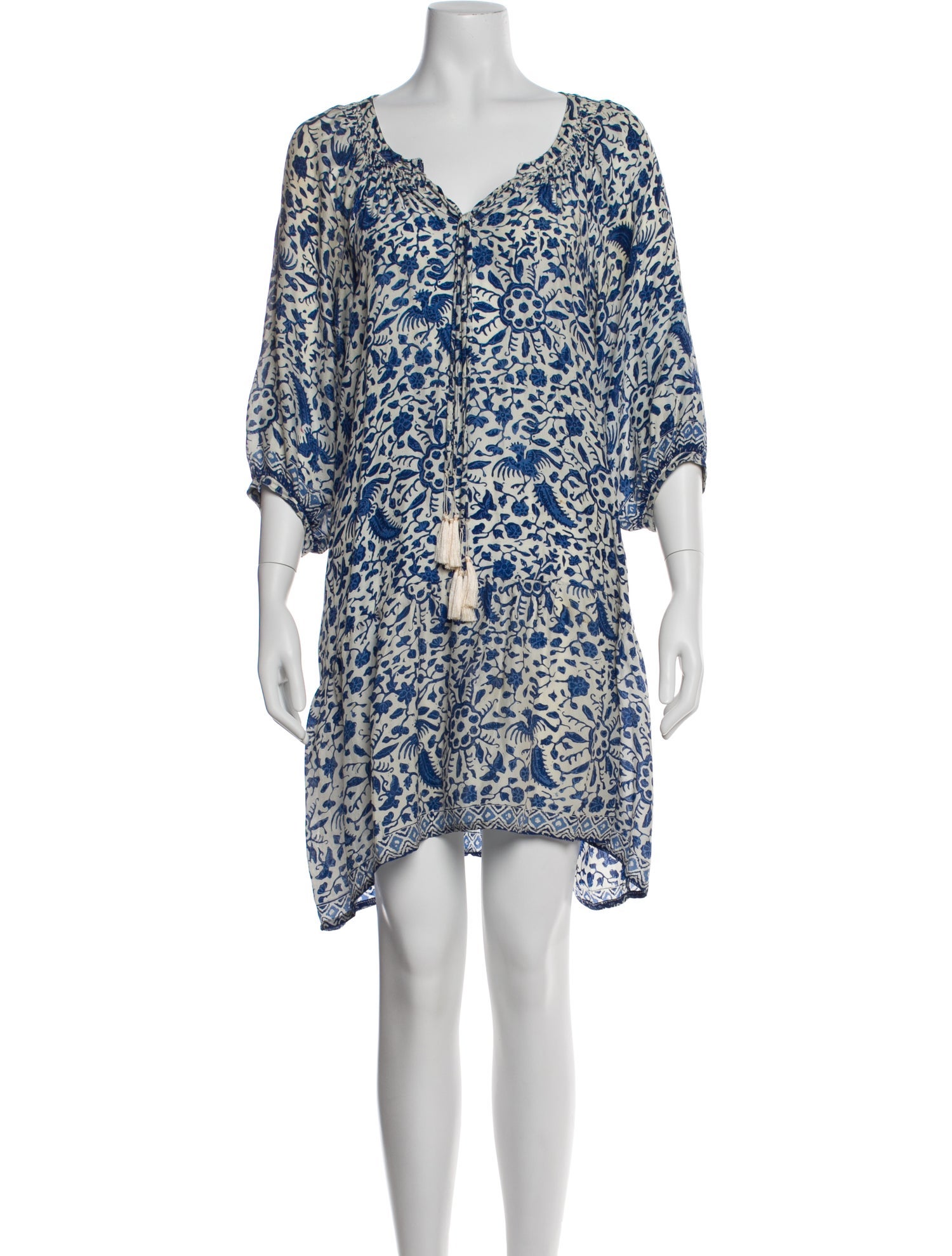 Natalie Martin Silk Mini Dress