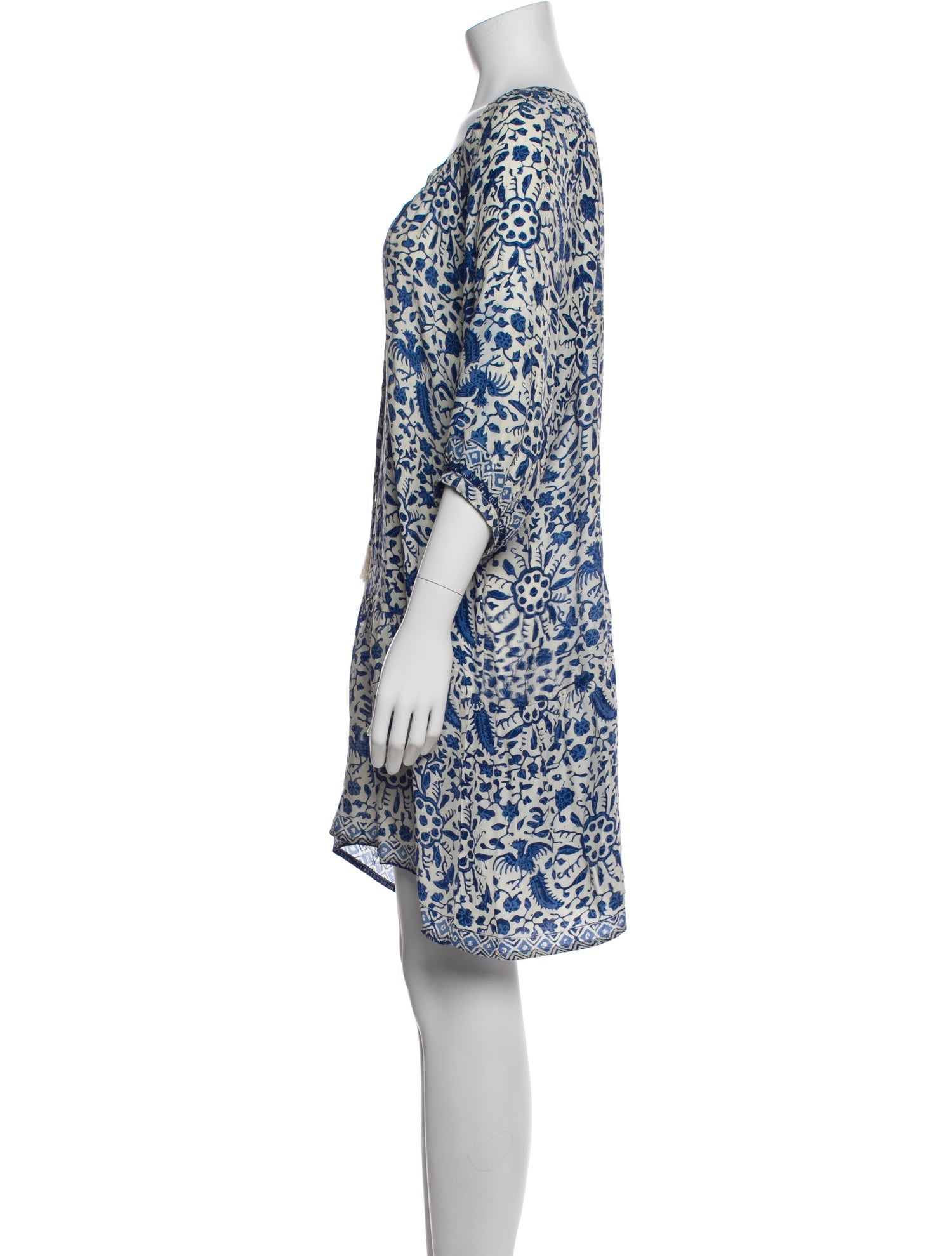 Natalie Martin Silk Mini Dress