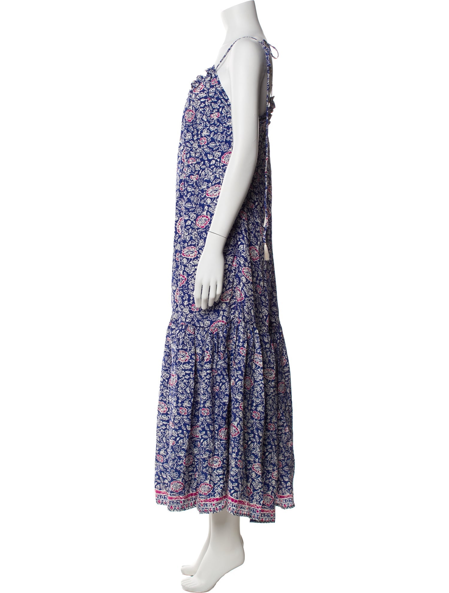 Natalie Martin Silk Long Dress