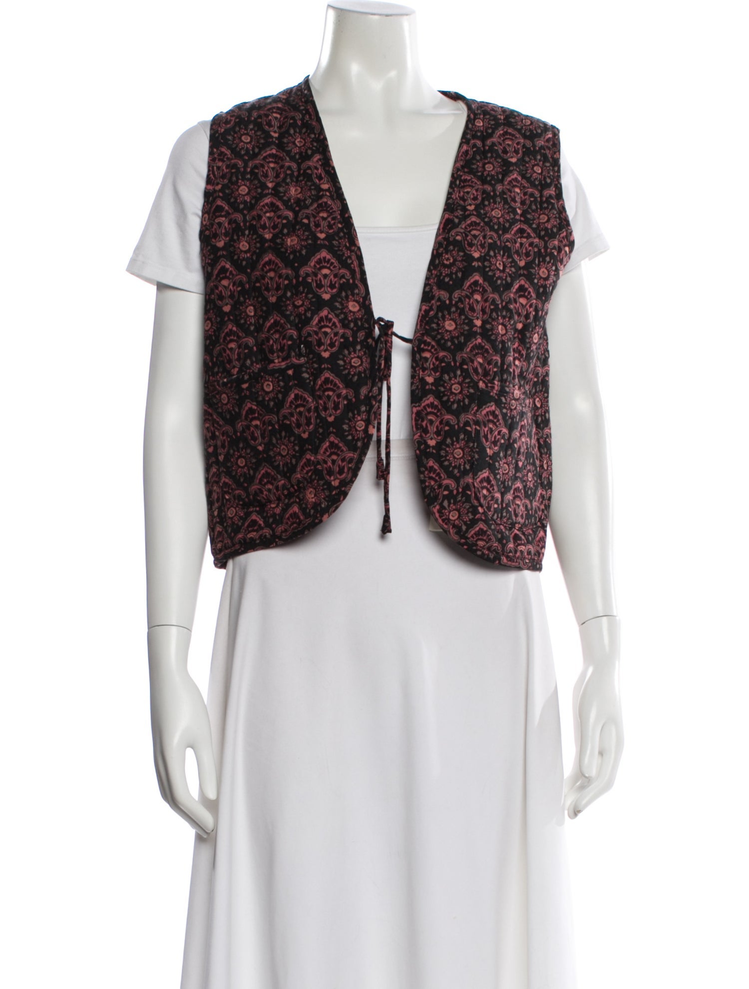 Natalie Martin Printed Vest w/ Tags