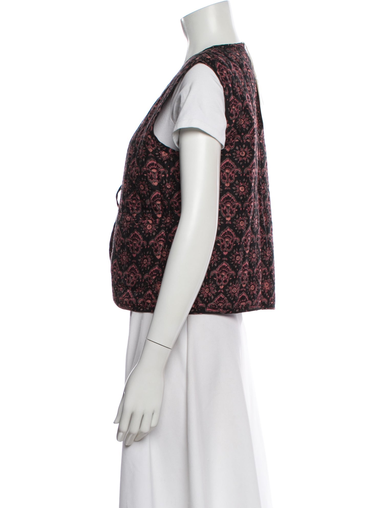 Natalie Martin Printed Vest w/ Tags