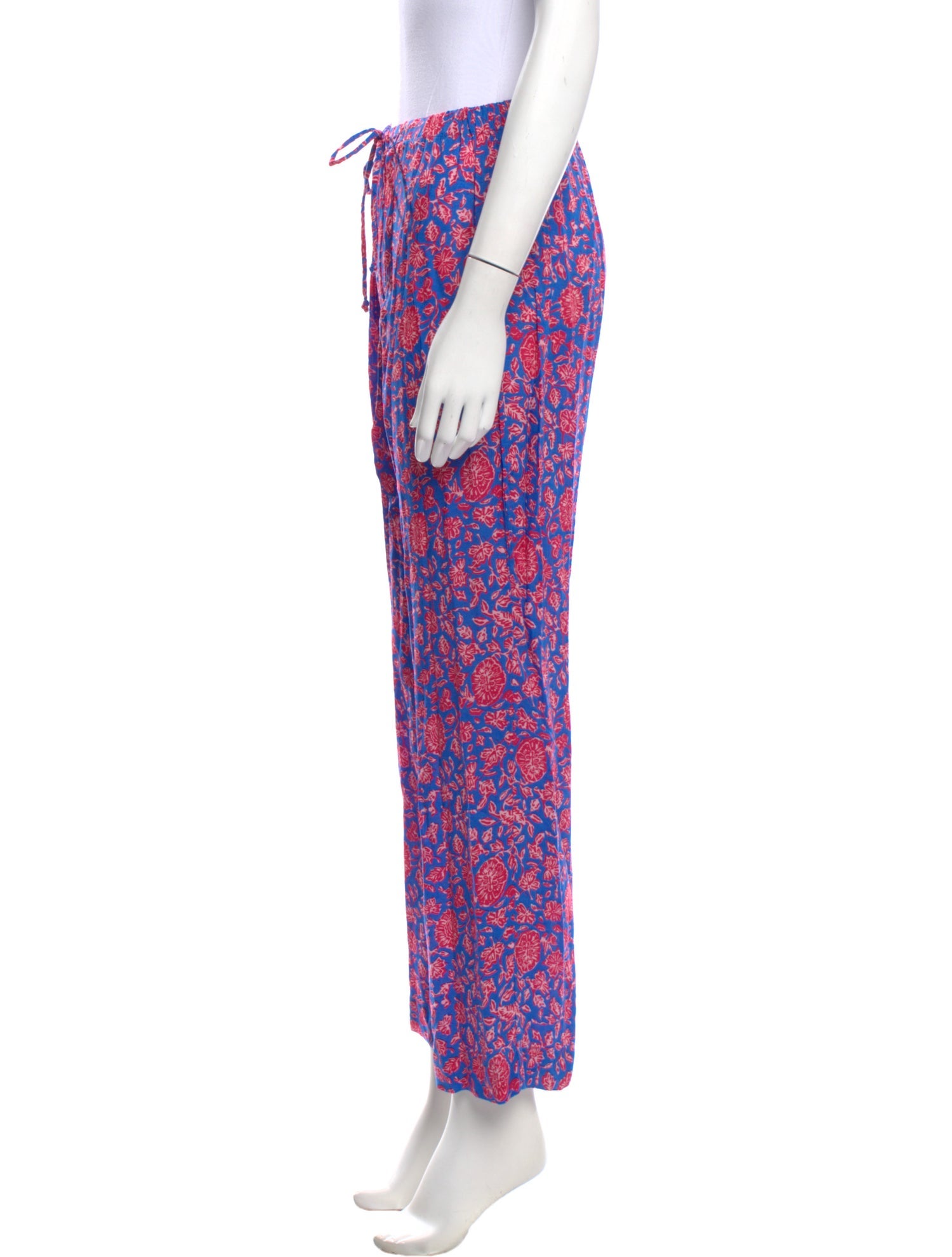 Natalie Martin Floral Print Straight Leg Pants