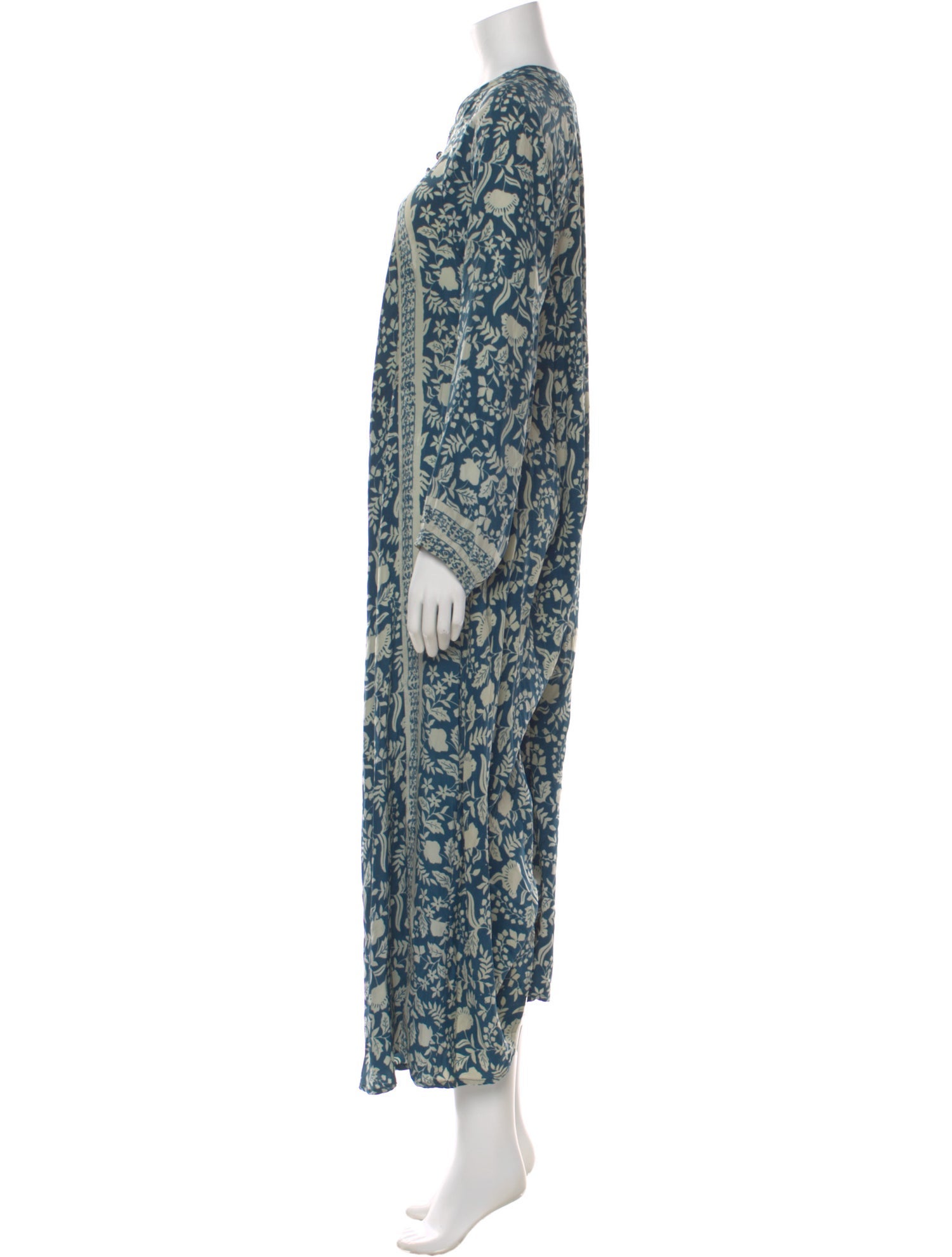 Natalie Martin Silk Long Dress