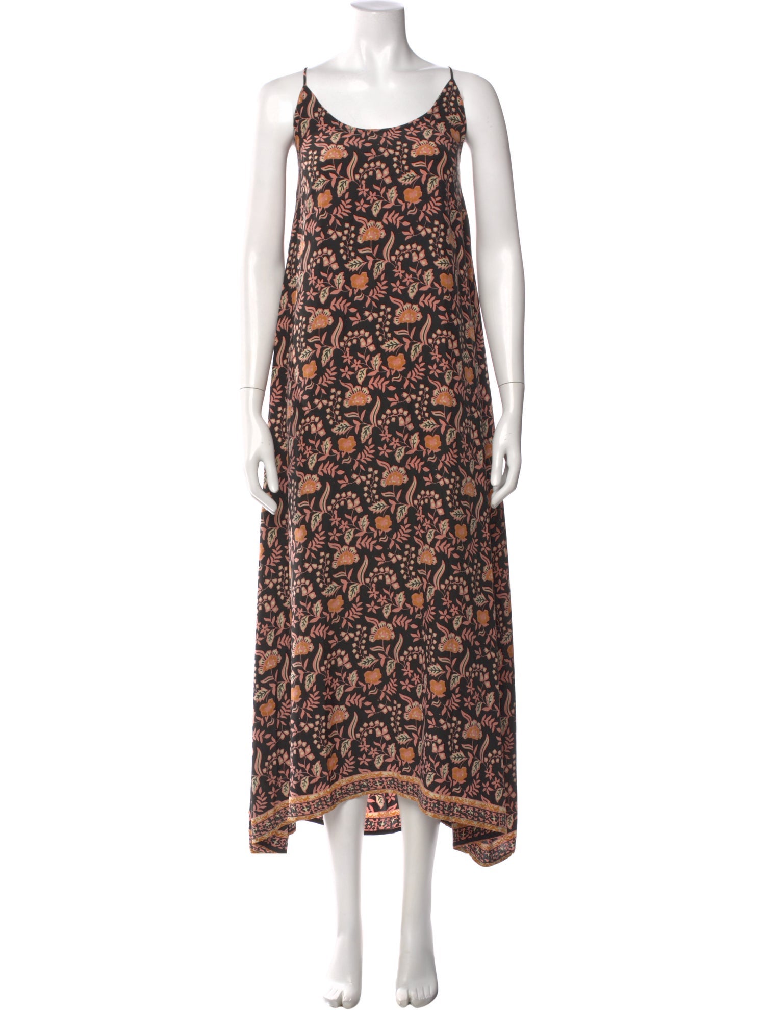 Natalie Martin Silk Long Dress