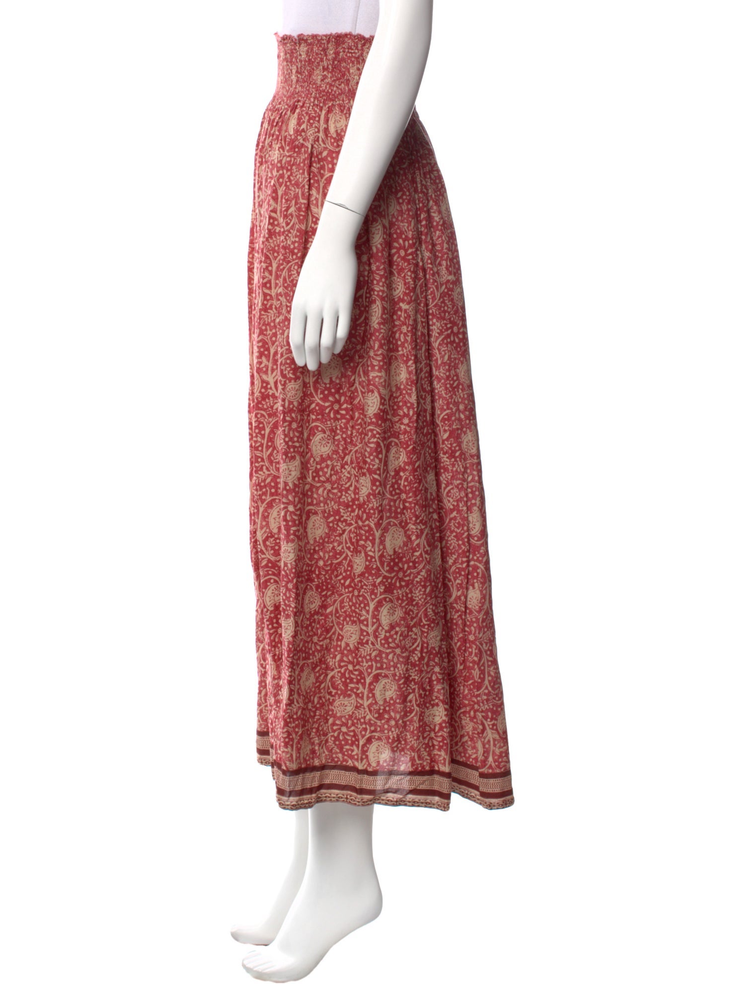 Natalie Martin Printed Midi Length Skirt