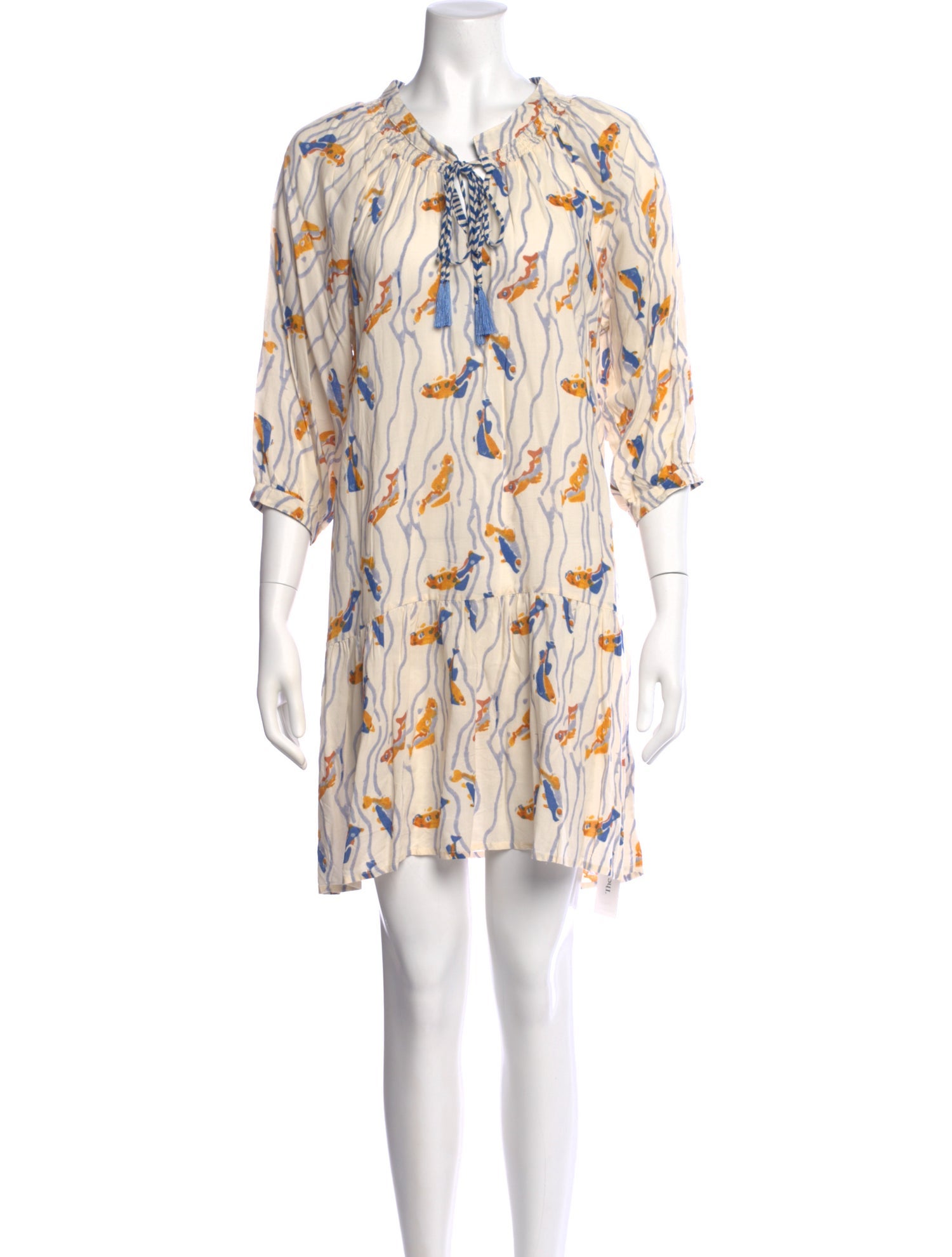 Natalie Martin Printed Mini Dress