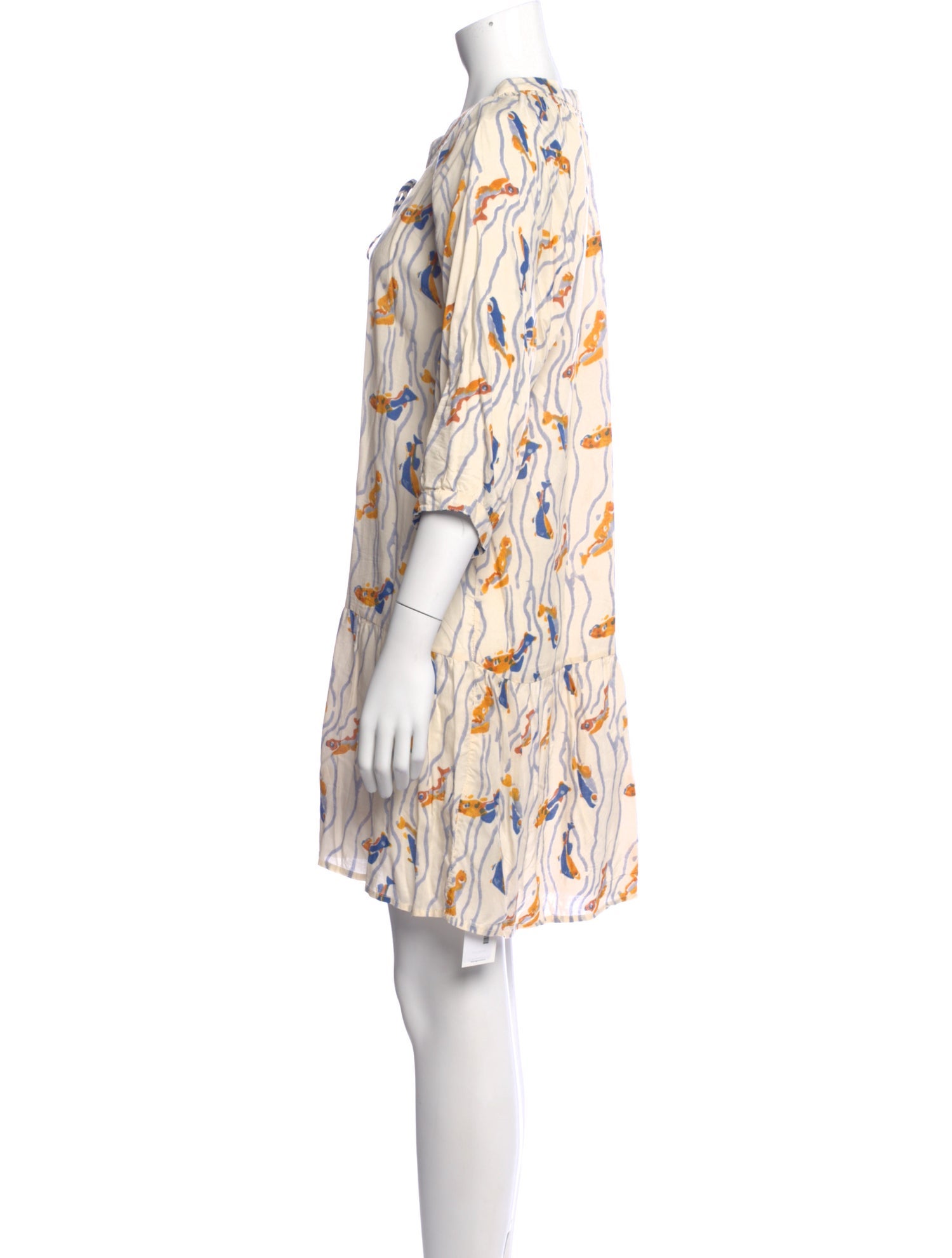 Natalie Martin Printed Mini Dress