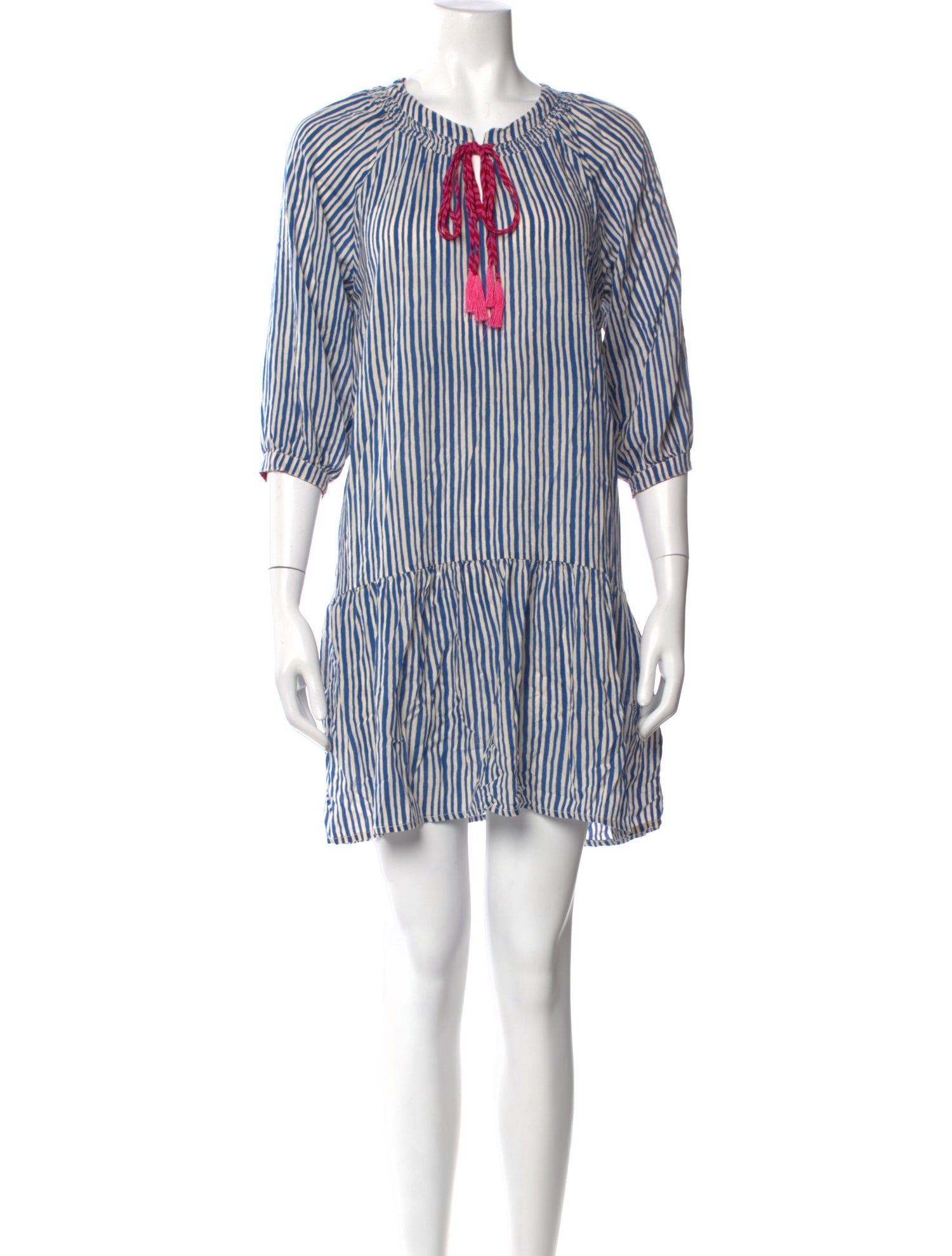 Natalie Martin Striped Mini Dress