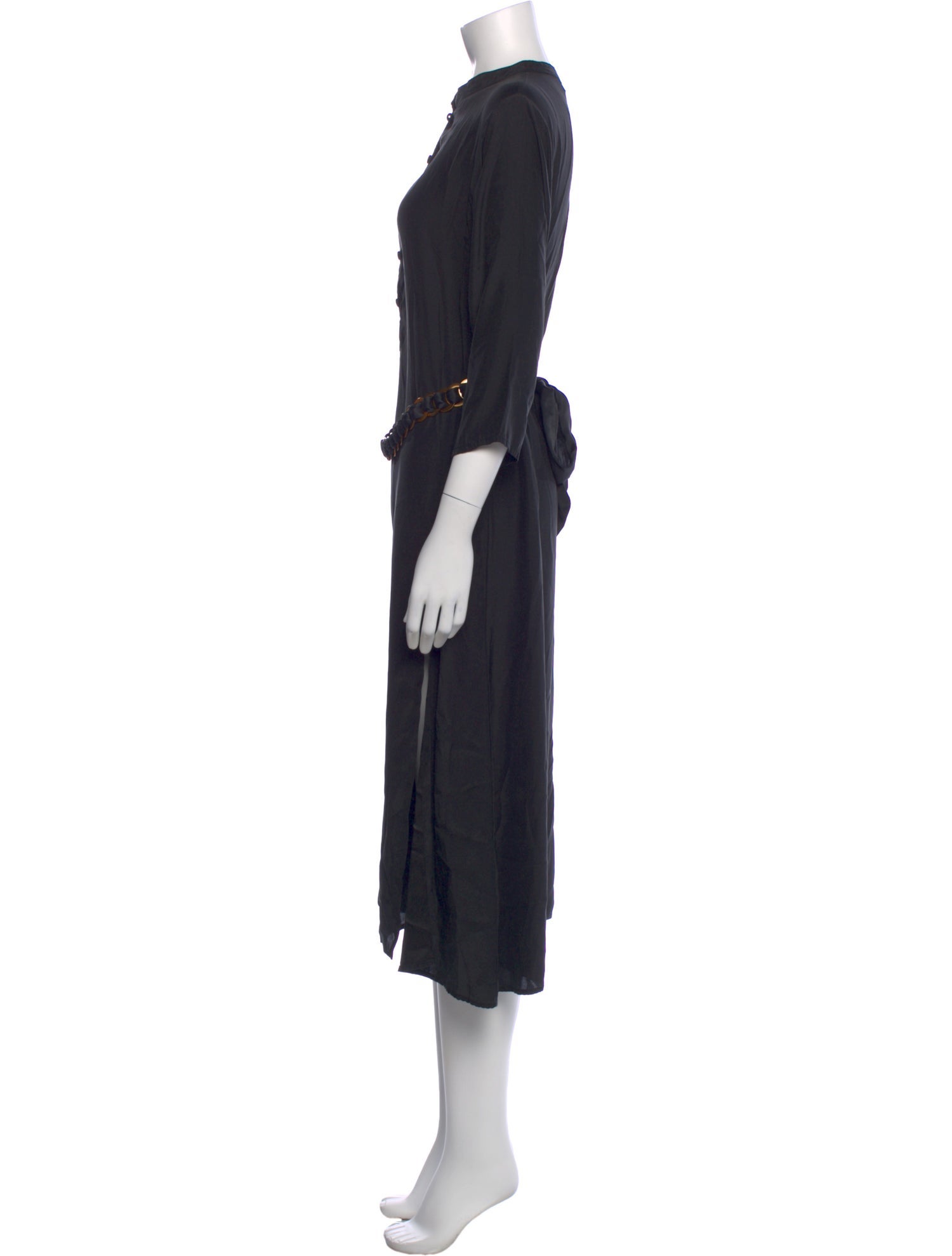 Natalie Martin Silk Midi Length Dress