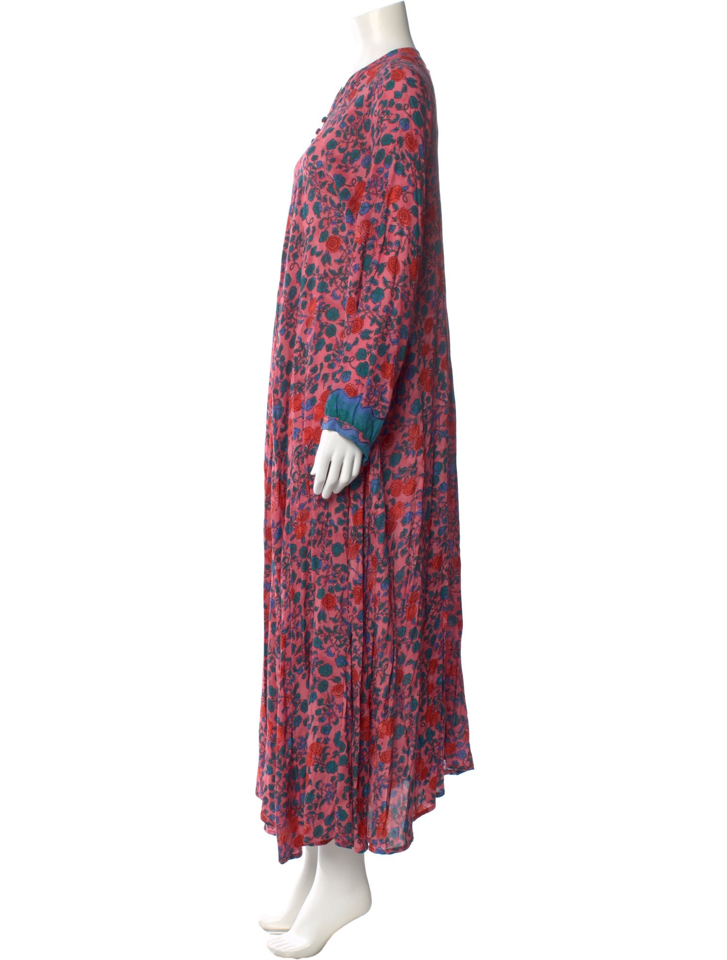 Natalie Martin Floral Print Long Dress