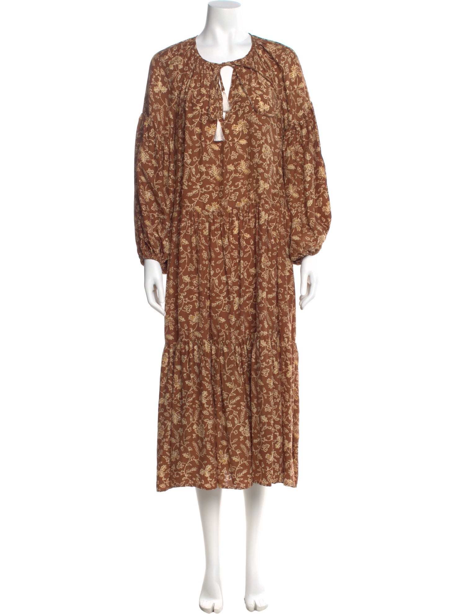 Natalie Martin Silk Long Dress