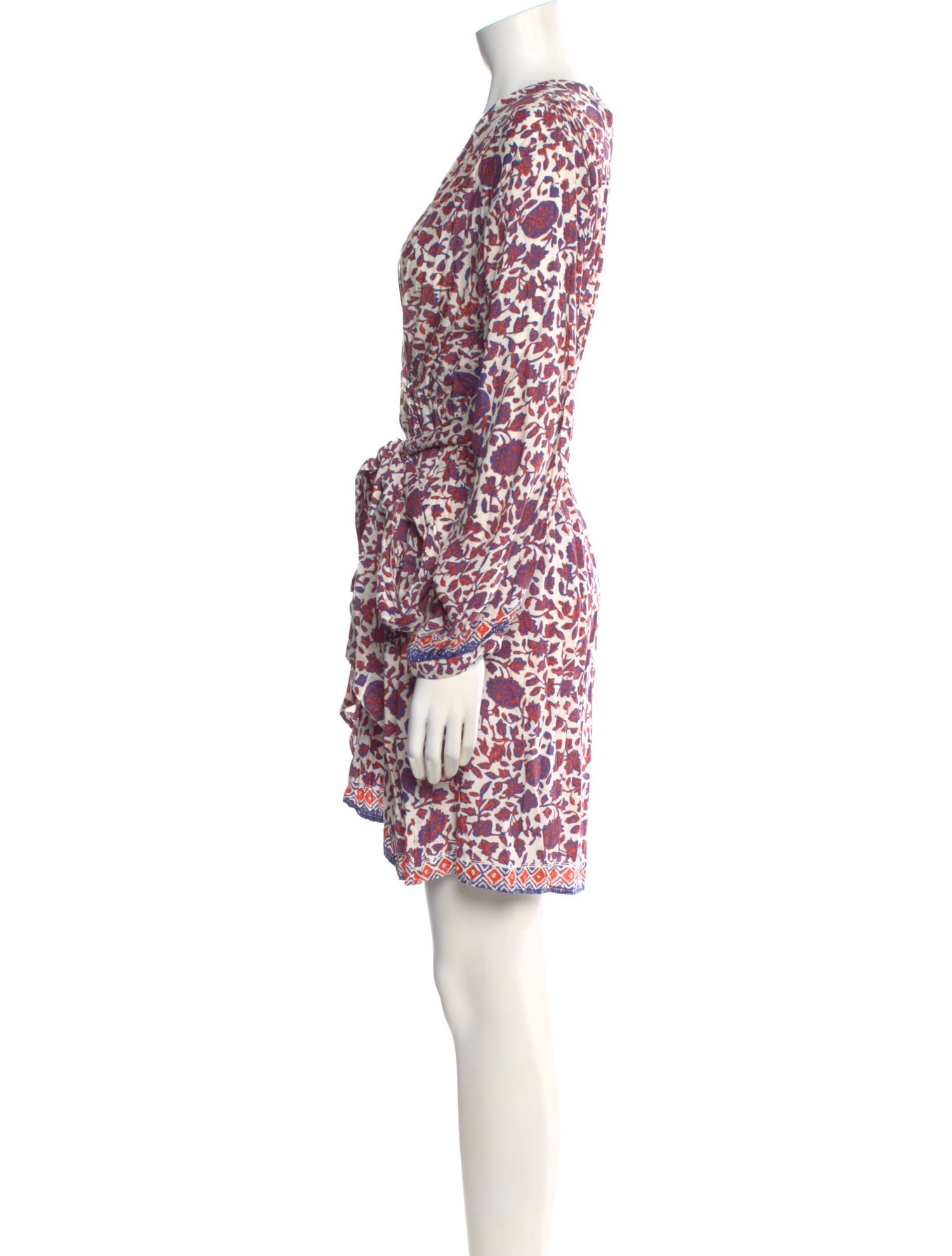 Natalie Martin Floral Print Mini Dress