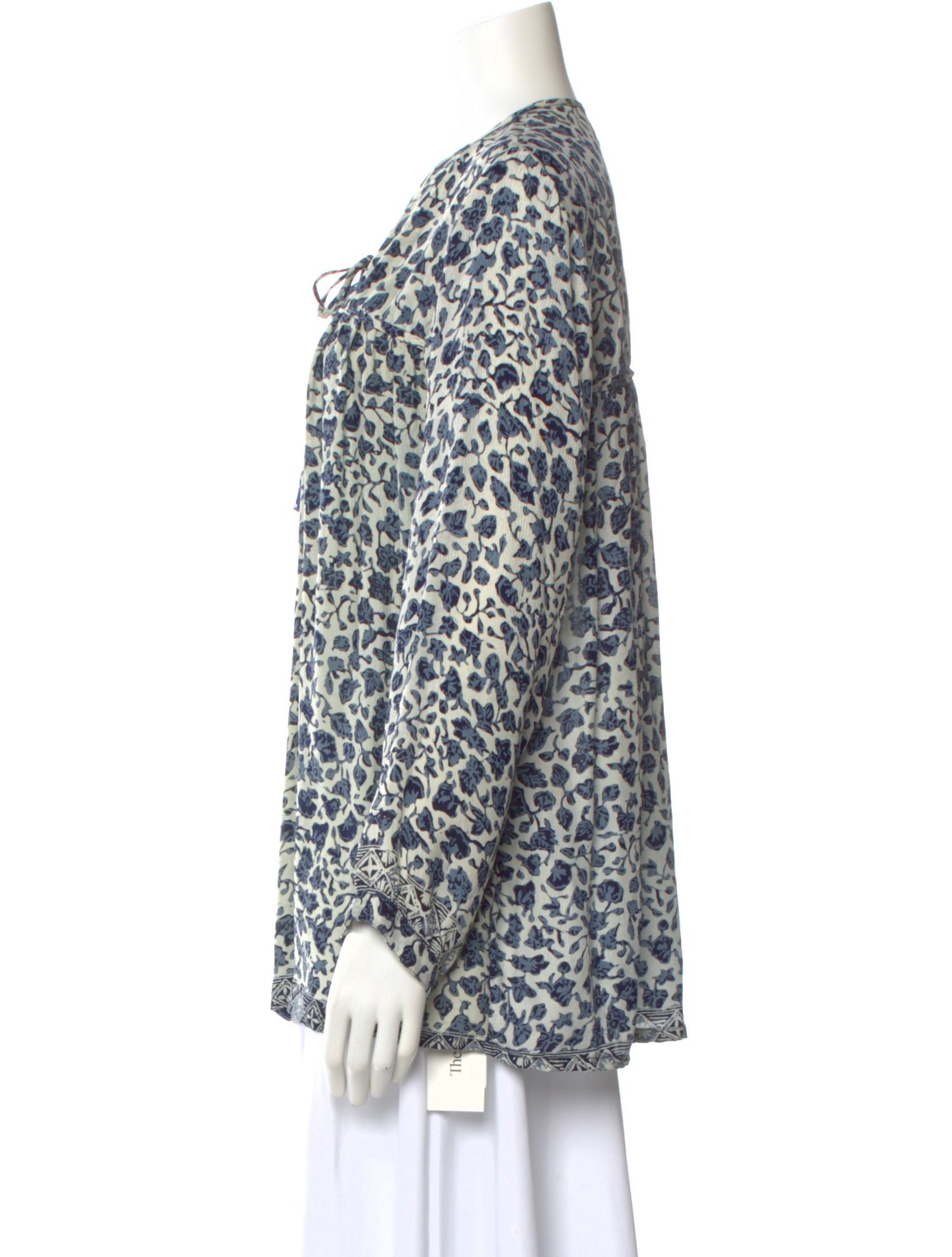 Natalie Martin Silk Floral Print Blouse