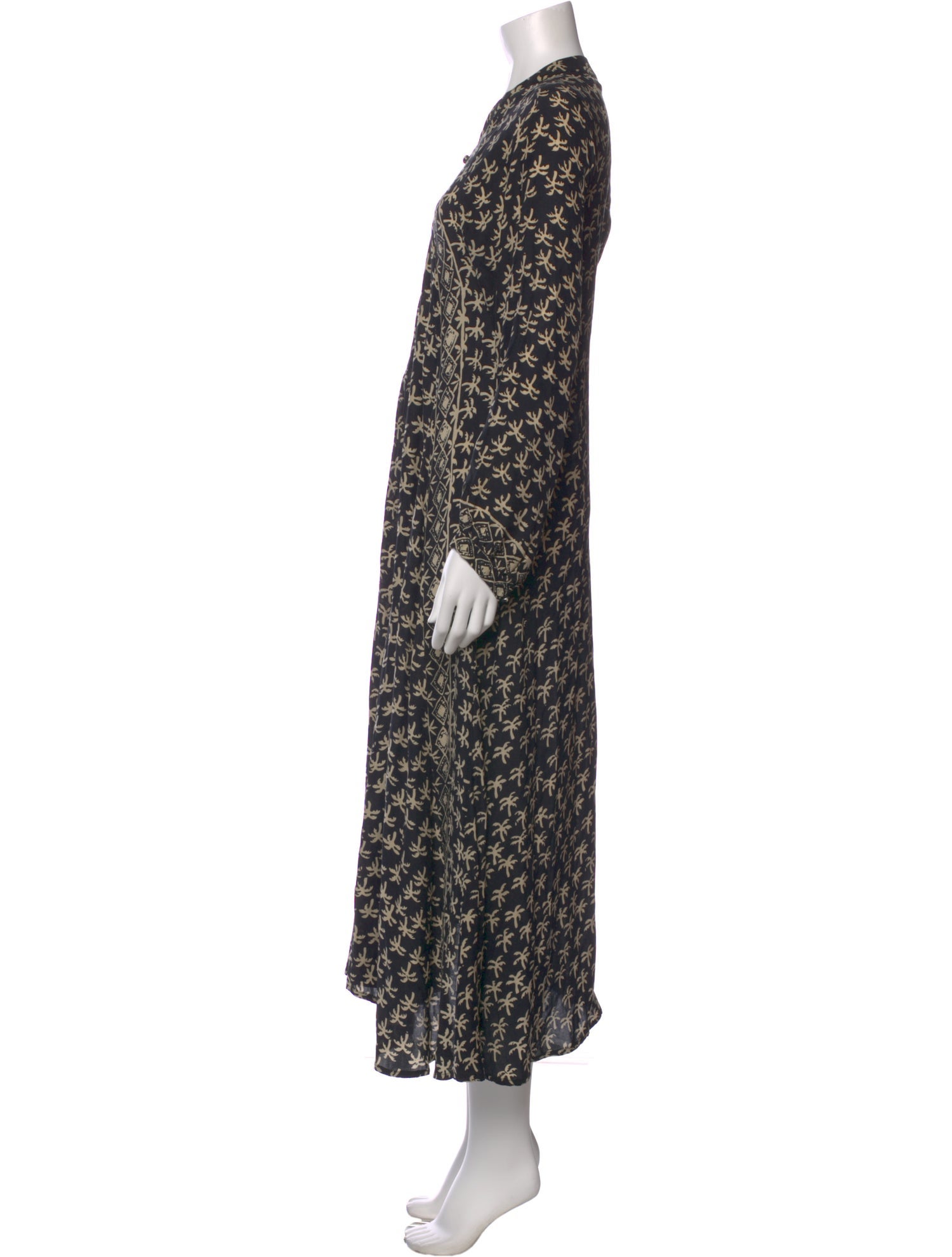 Natalie Martin Silk Long Dress