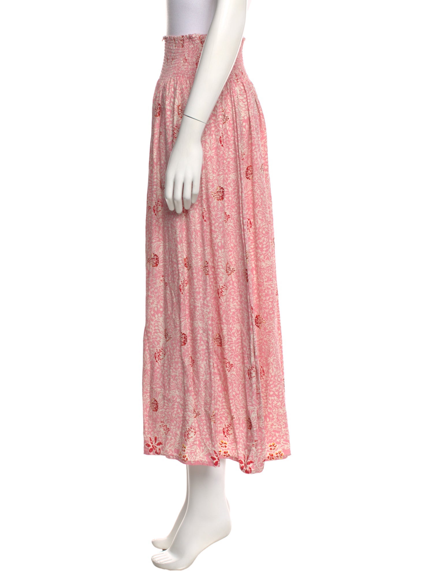 Natalie Martin Silk Midi Length Skirt