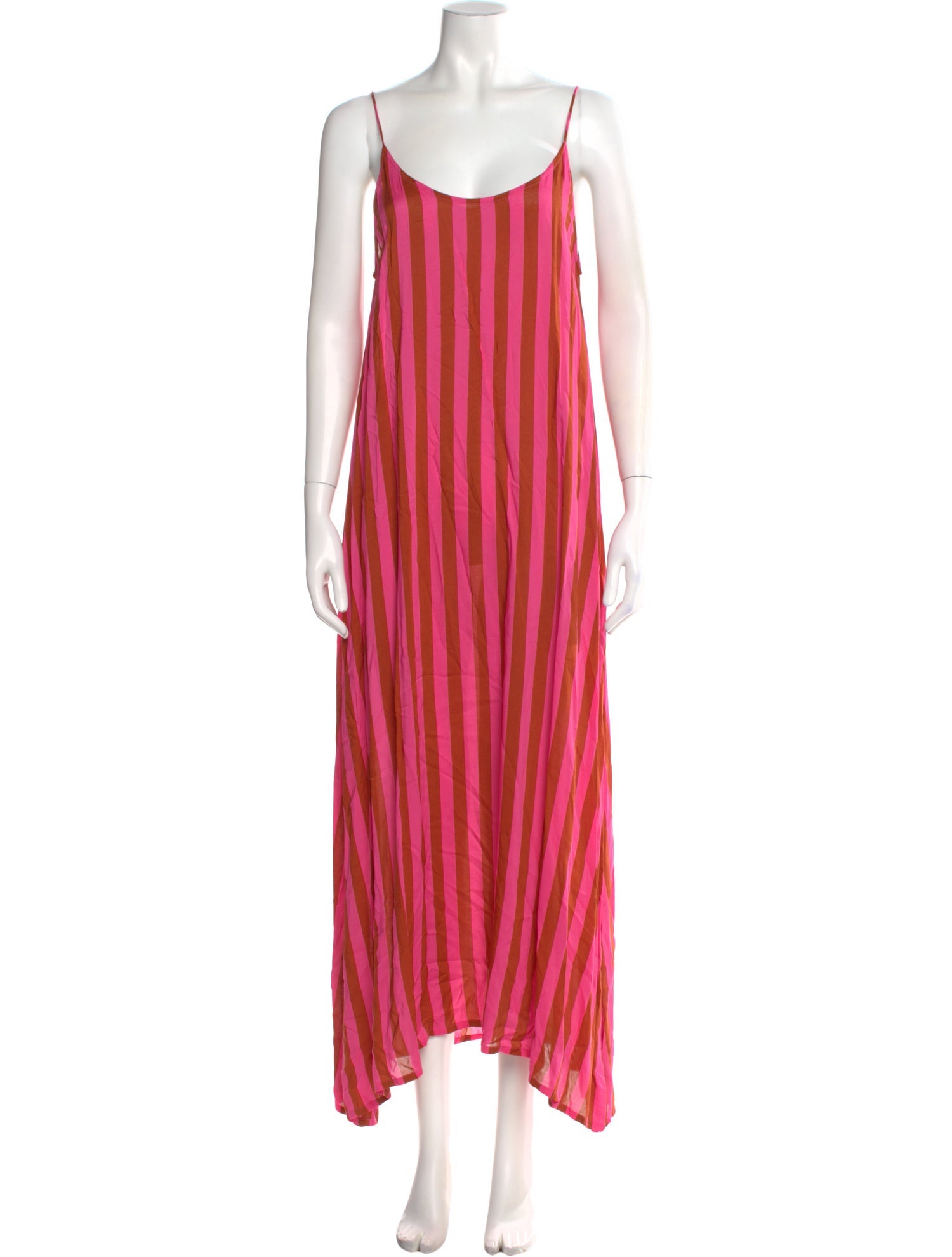 Natalie Martin Striped Long Dress w/ Tags