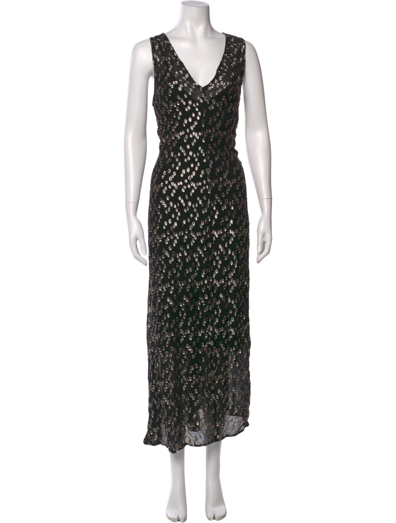 Natalie Martin Printed Midi Length Dress