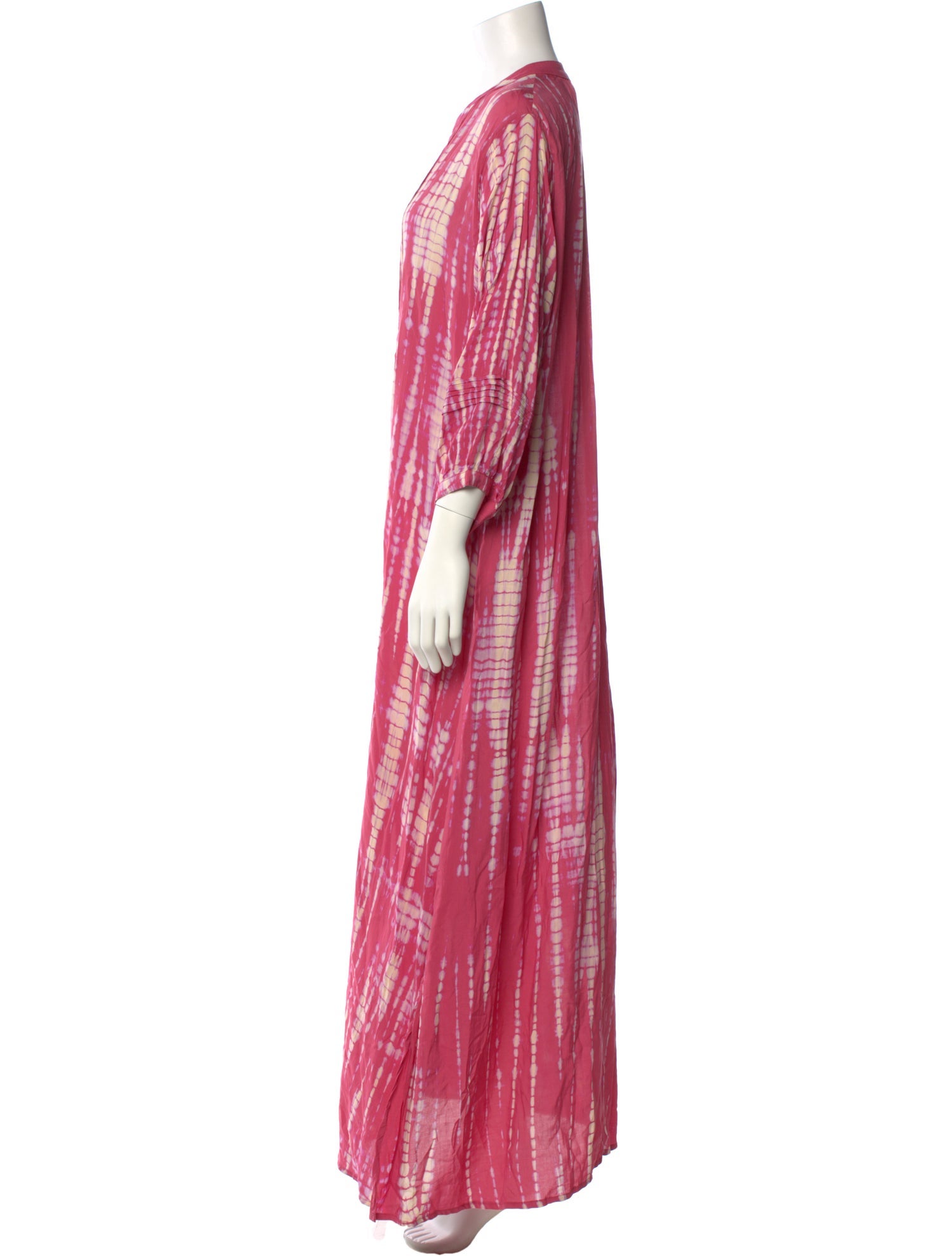 Natalie Martin Tie-Dye Print Long Dress