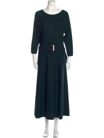 Natan Dresses Merino Wool Long Dress S