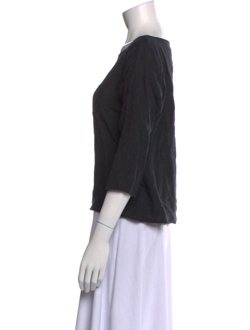 nygårdsanna Linen Scoop Neck Top