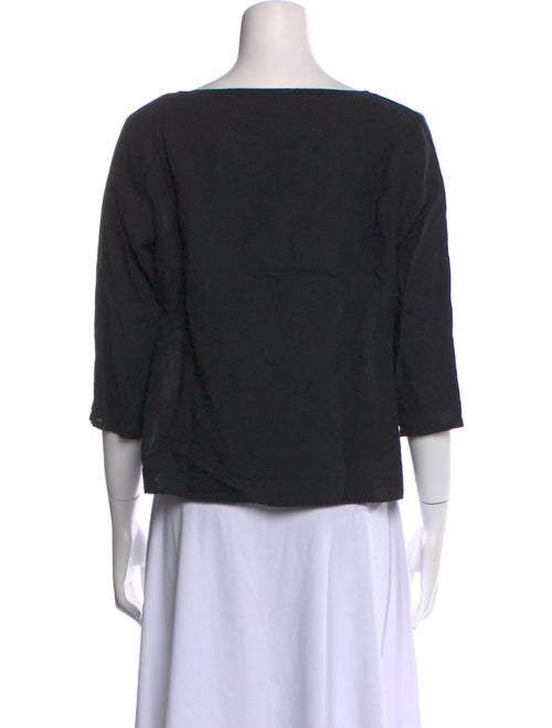 nygårdsanna Linen Scoop Neck Top