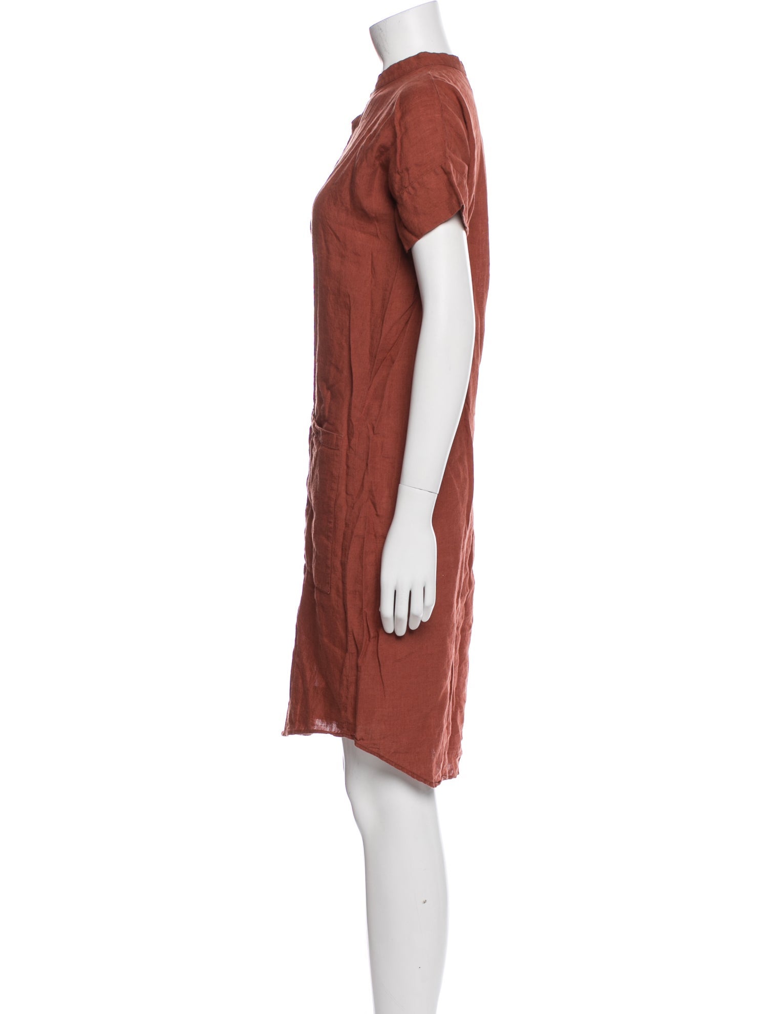 nygårdsanna Linen Knee-Length Dress