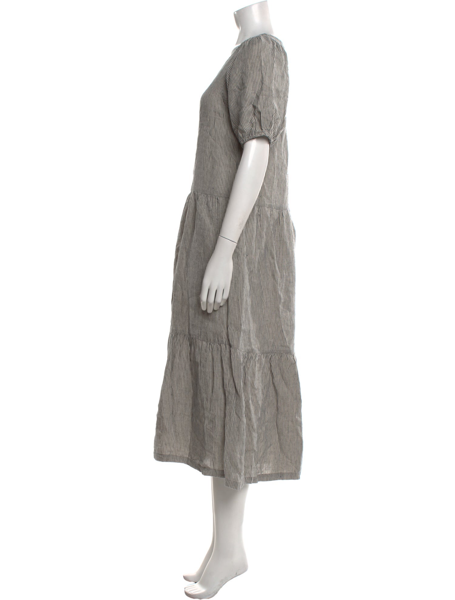 nygårdsanna Linen Midi Length Dress