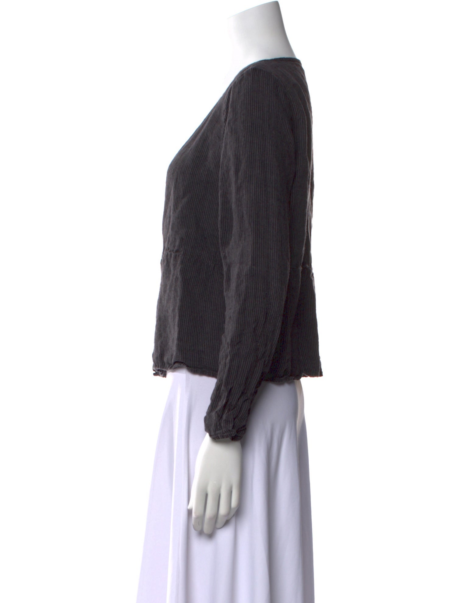 nygårdsanna Linen Scoop Neck Top