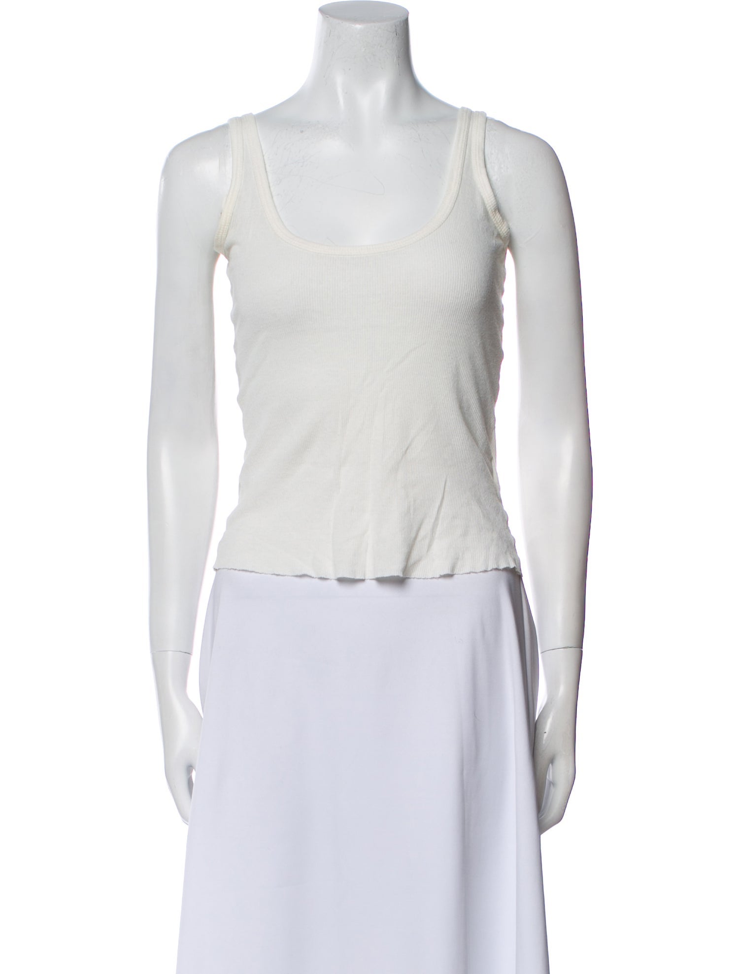 nygårdsanna Scoop Neck Sleeveless Crop Top