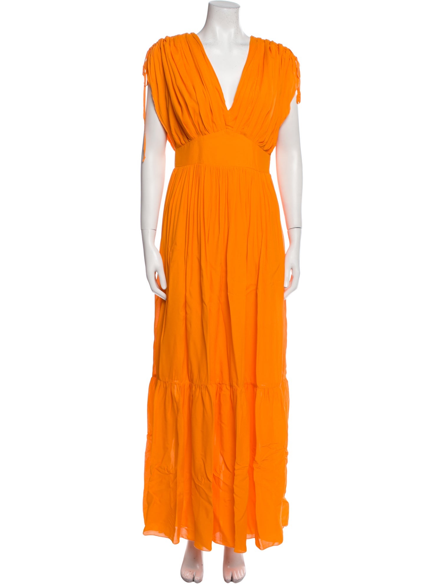 Nam-Myo V-Neck Long Dress