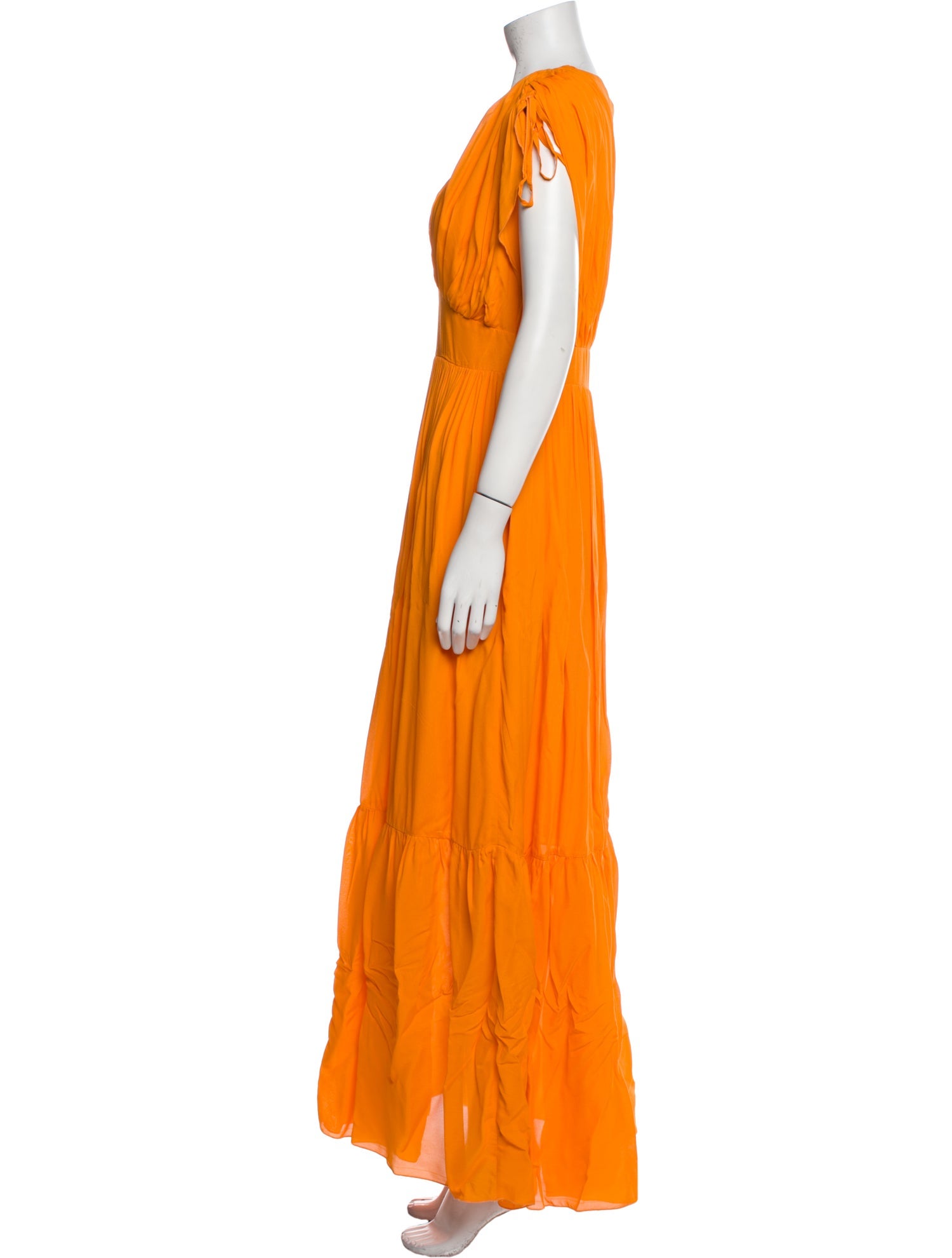 Nam-Myo V-Neck Long Dress