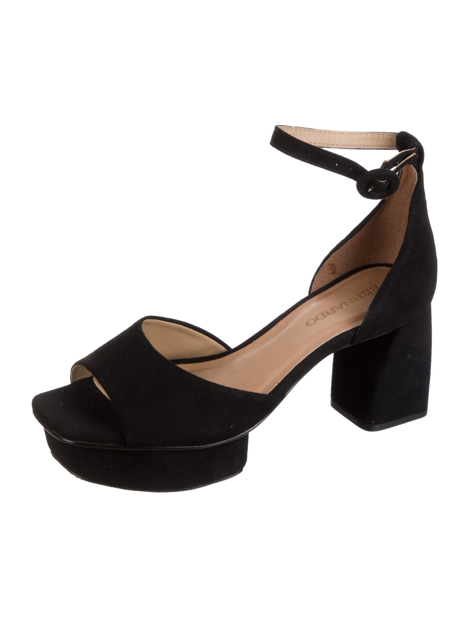 Bernardo Suede Sandals