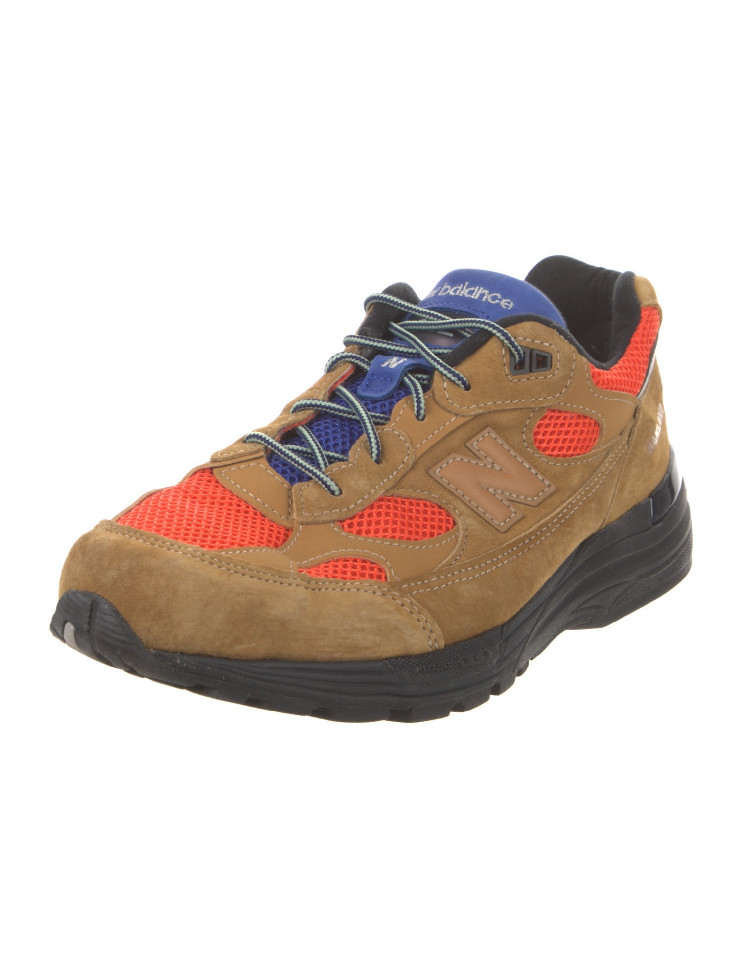 New Balance x Action Bronson Suede Printed Athletic Sneakers