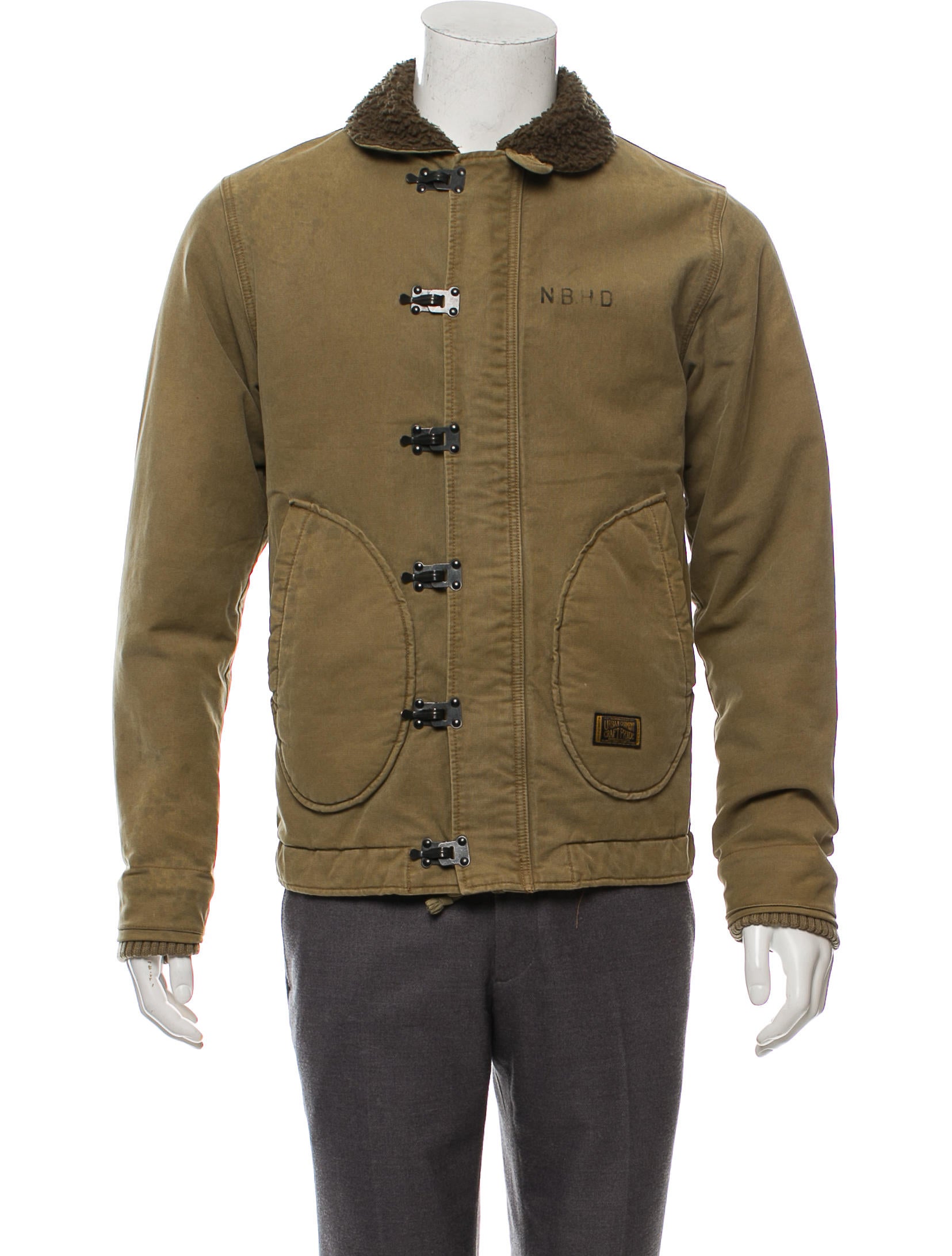 ジャケット・アウター NEIGHBORHOOD N-1 DECK JACKET OD XL Neighborhood Mens N-1 Deck Jacket – Extra Butter