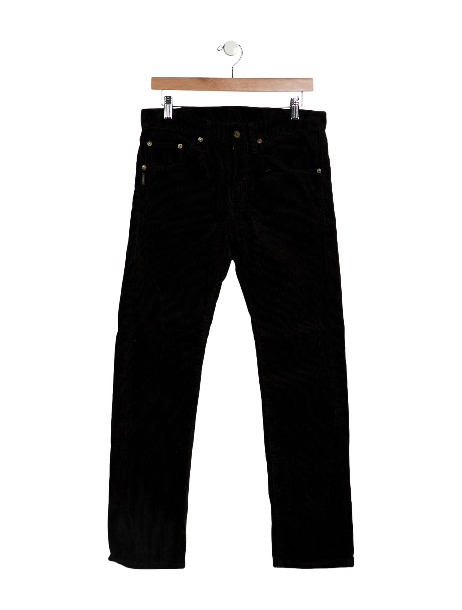NEIGHBORHOOD - NEIGHBORHOOD×GO OUTNH . ODE / S-CORD RE② Neighborhood Corduroy Pants - Black, 9.5