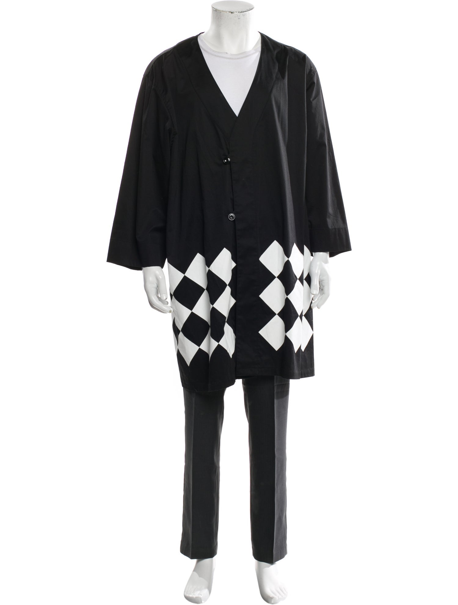 Neighborhood Plaid Print V-Neck Cardigan