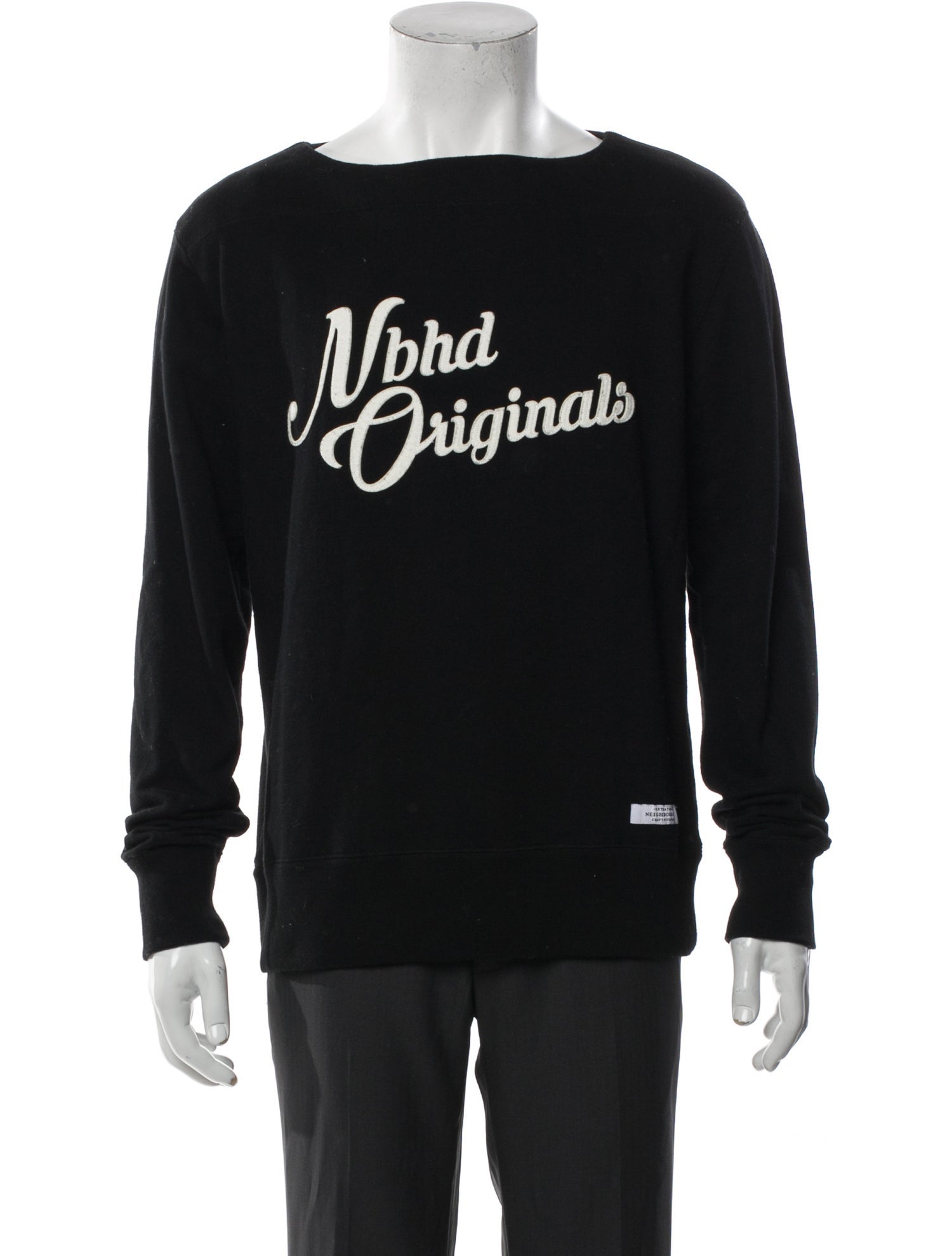 Neighborhood Graphic Print Crew Neck Pullover