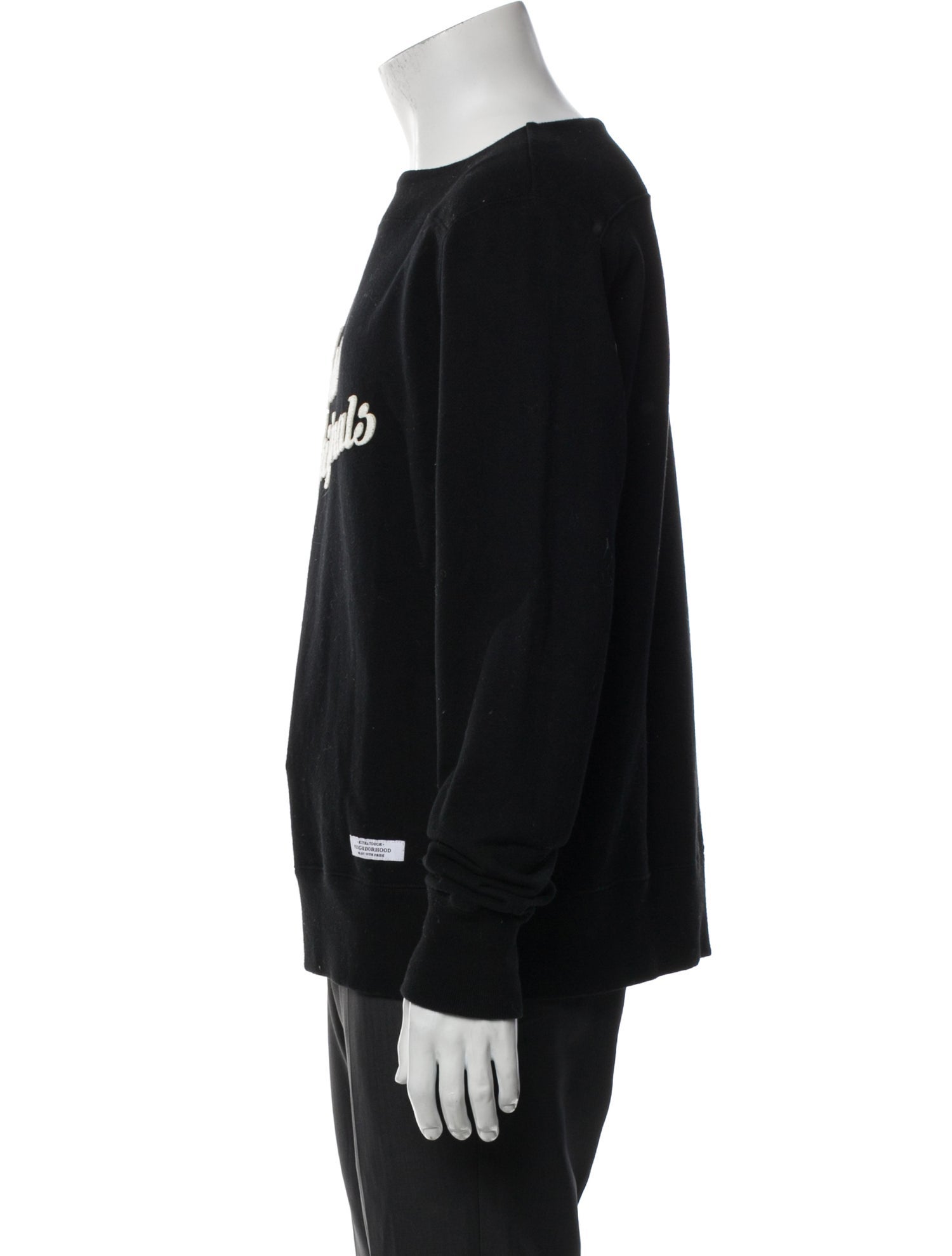 Neighborhood Graphic Print Crew Neck Pullover