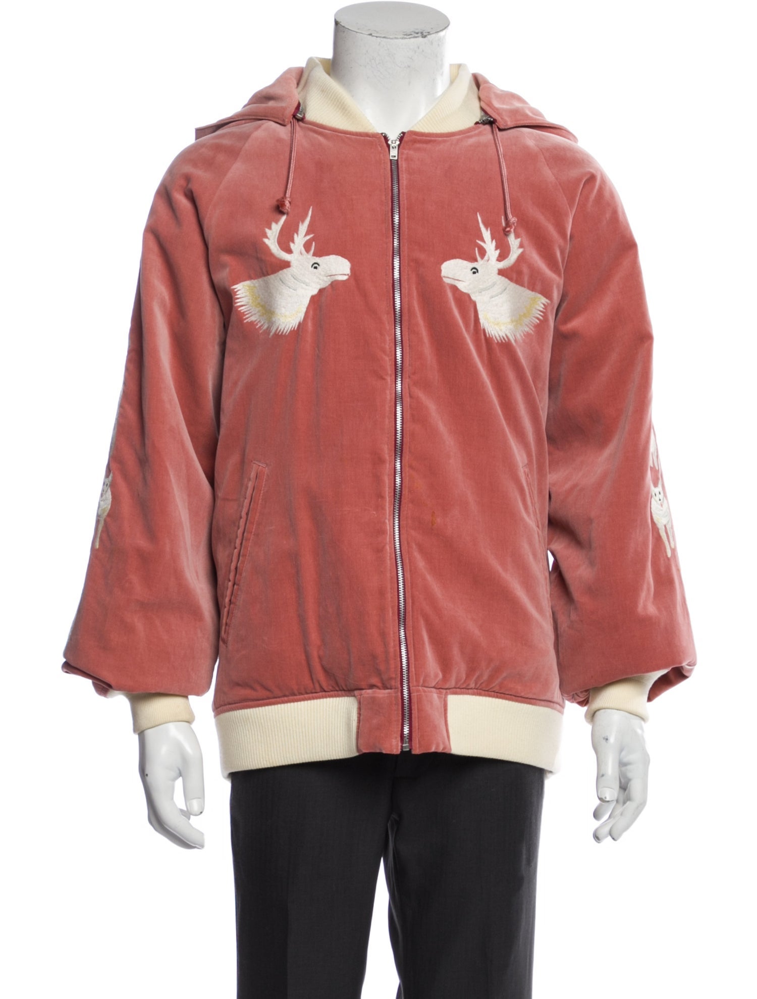 Neighborhood Graphic Print Windbreaker