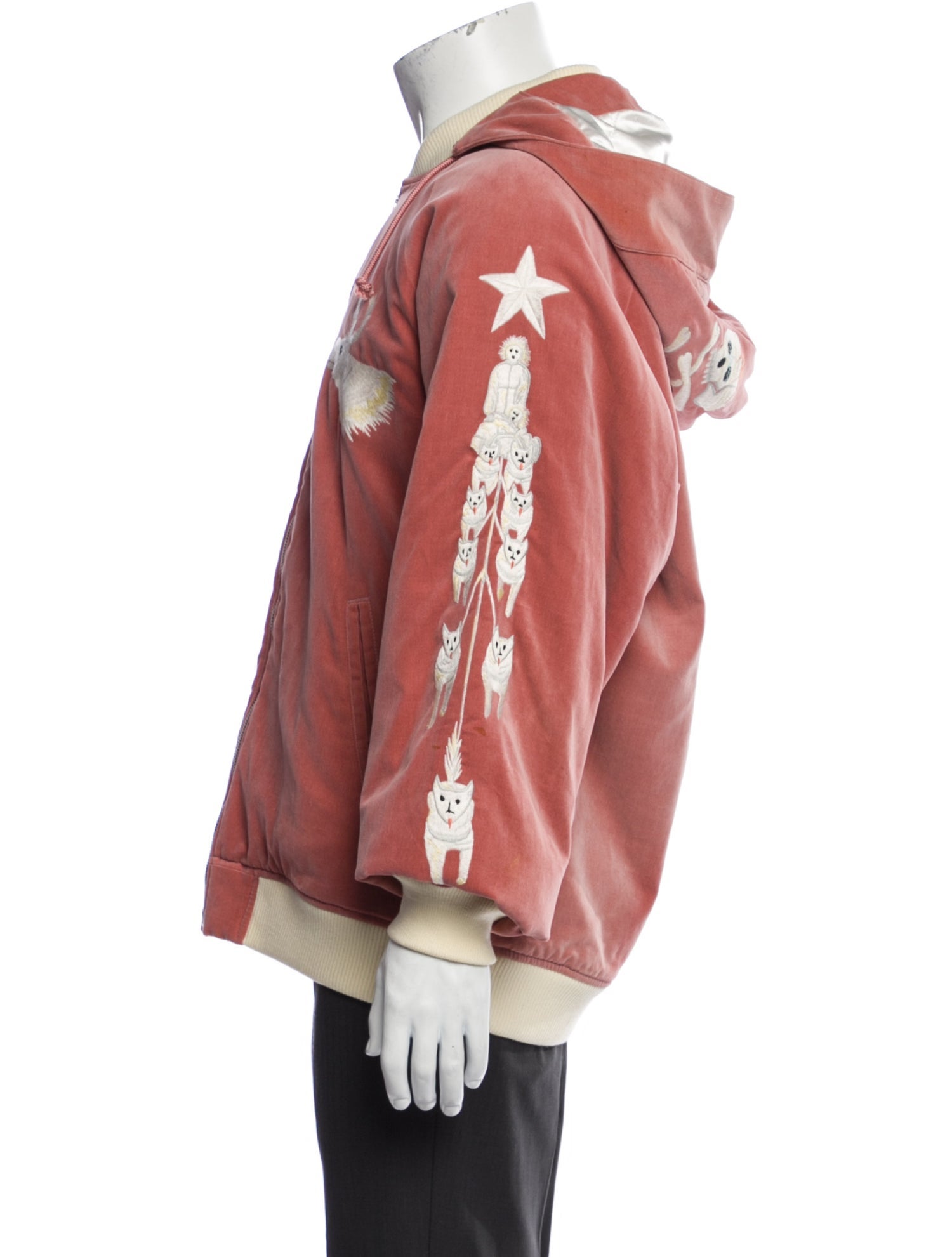 Neighborhood Graphic Print Windbreaker