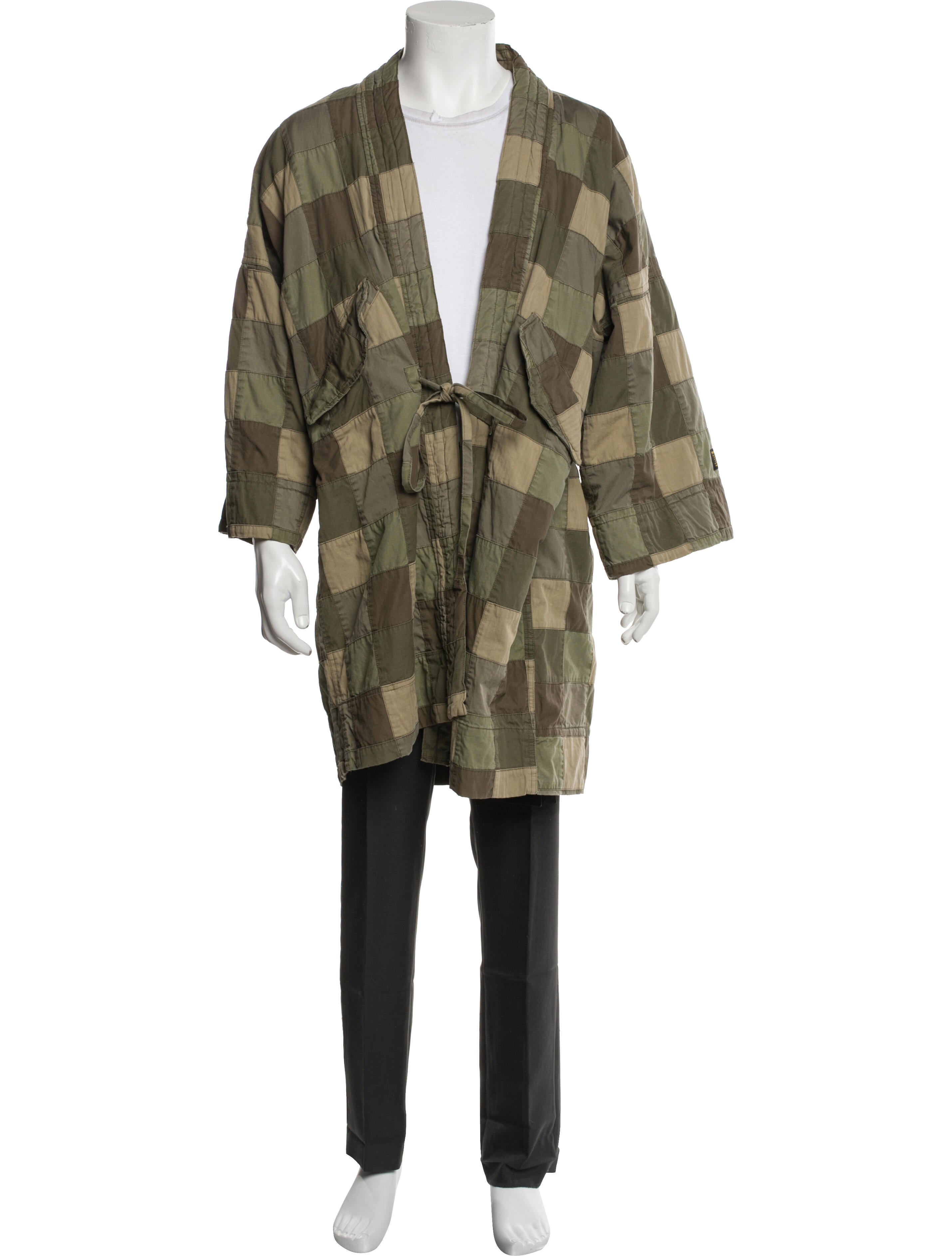 Neighborhood Plaid Print Parka w/ Tags