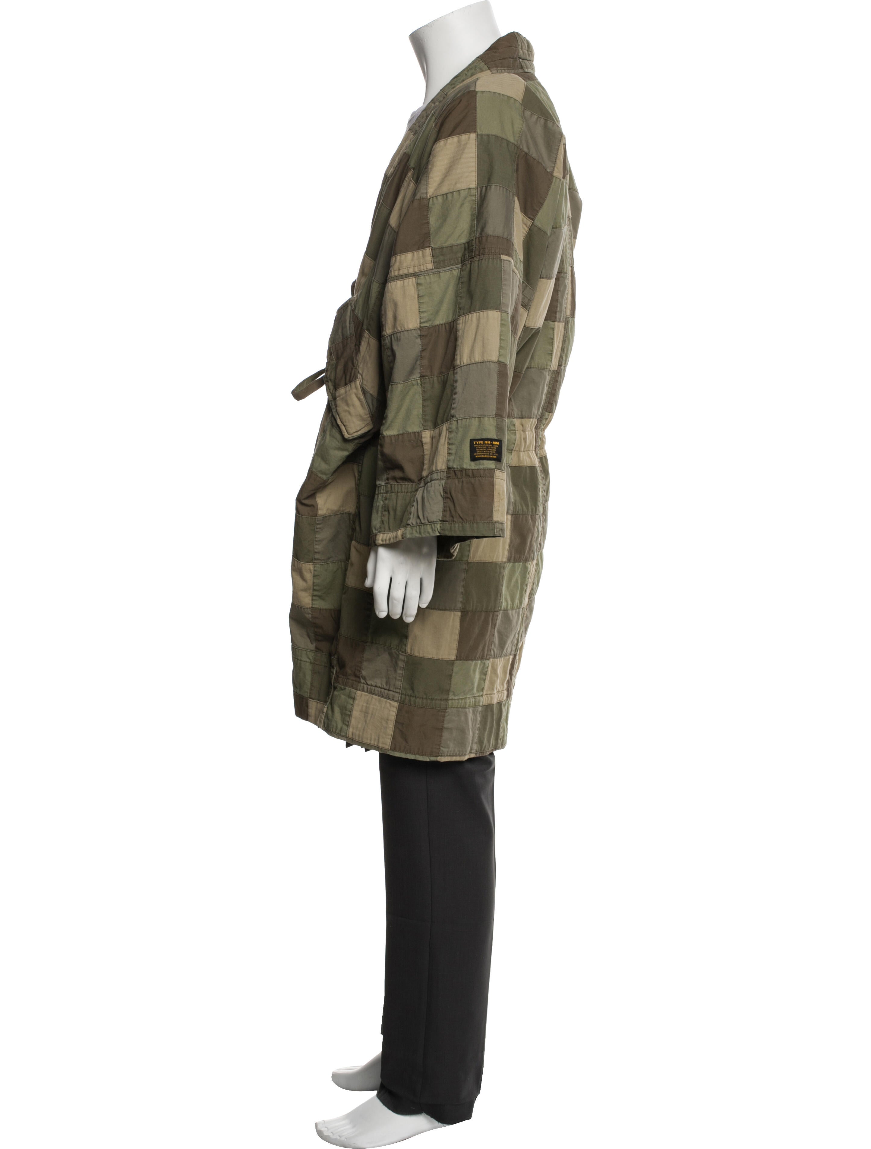 Neighborhood Plaid Print Parka w/ Tags