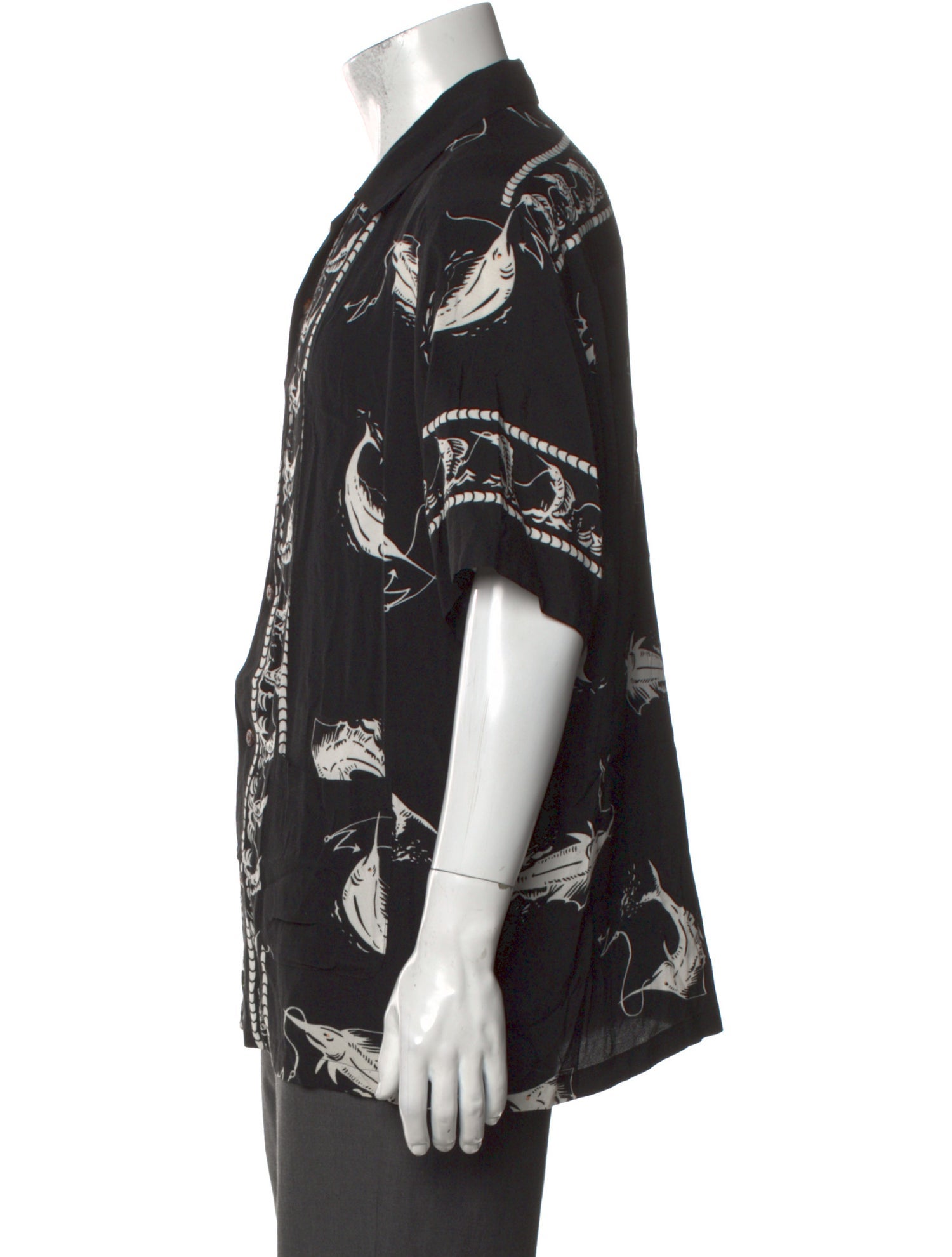 Neighborhood Printed Short Sleeve Shirt