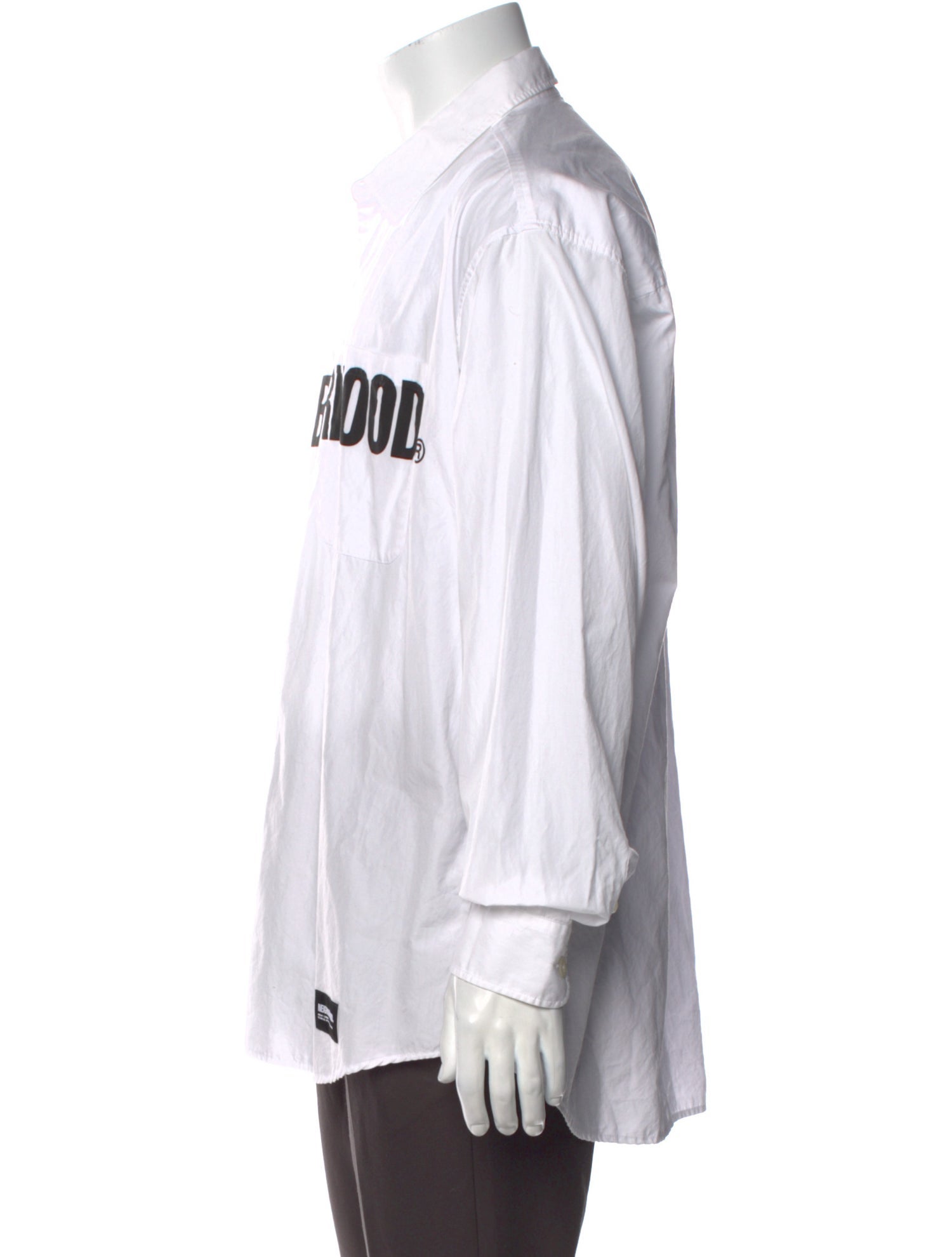 Neighborhood Graphic Print Long Sleeve Shirt