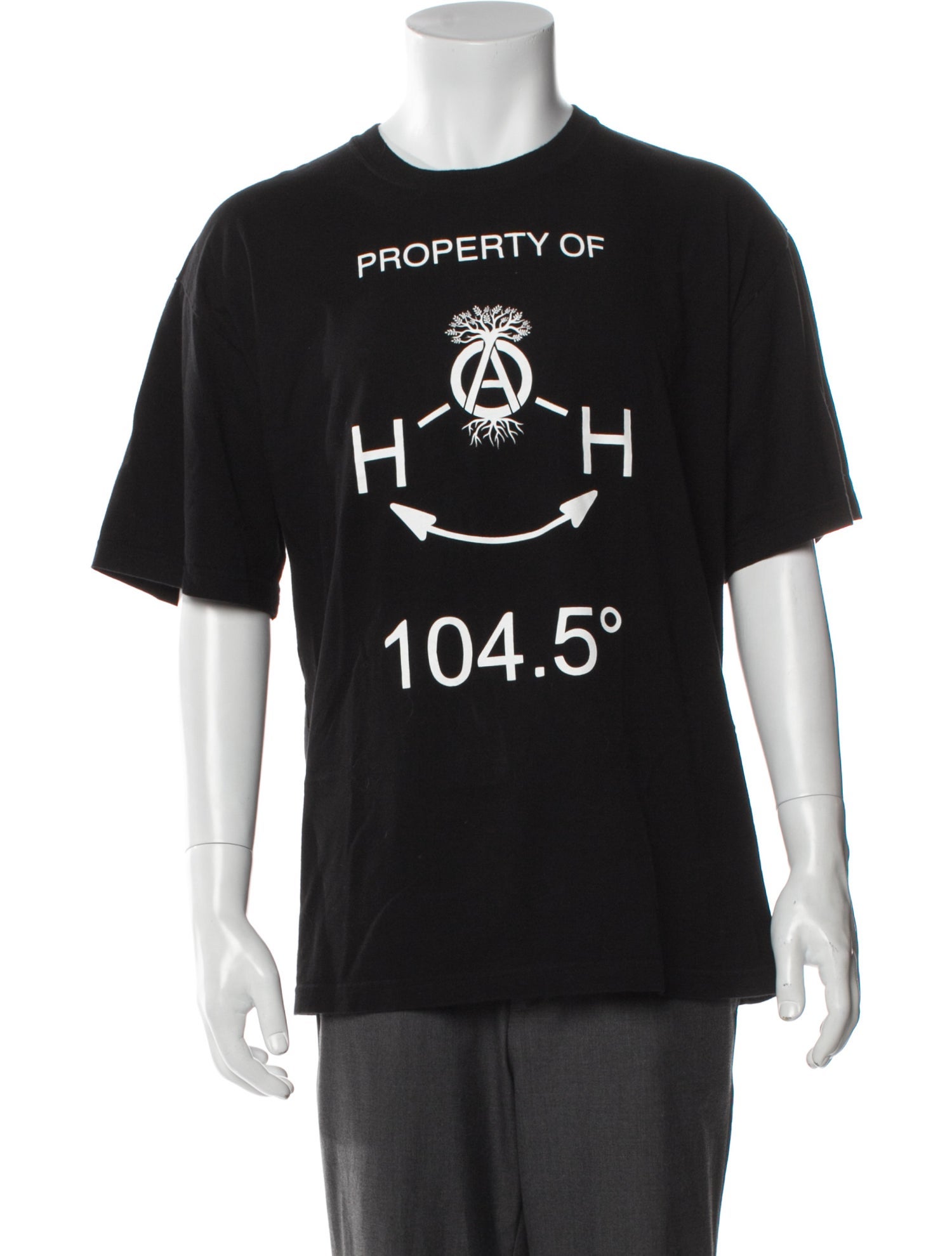 Neighborhood Graphic Print Crew Neck T-Shirt