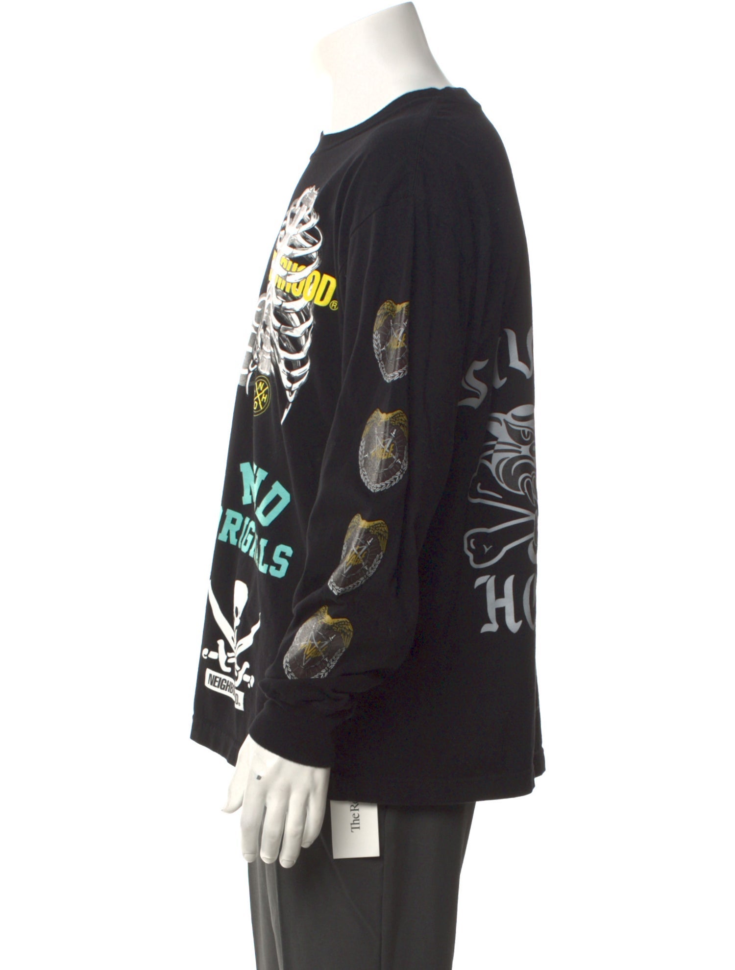 Neighborhood Graphic Print Crew Neck T-Shirt